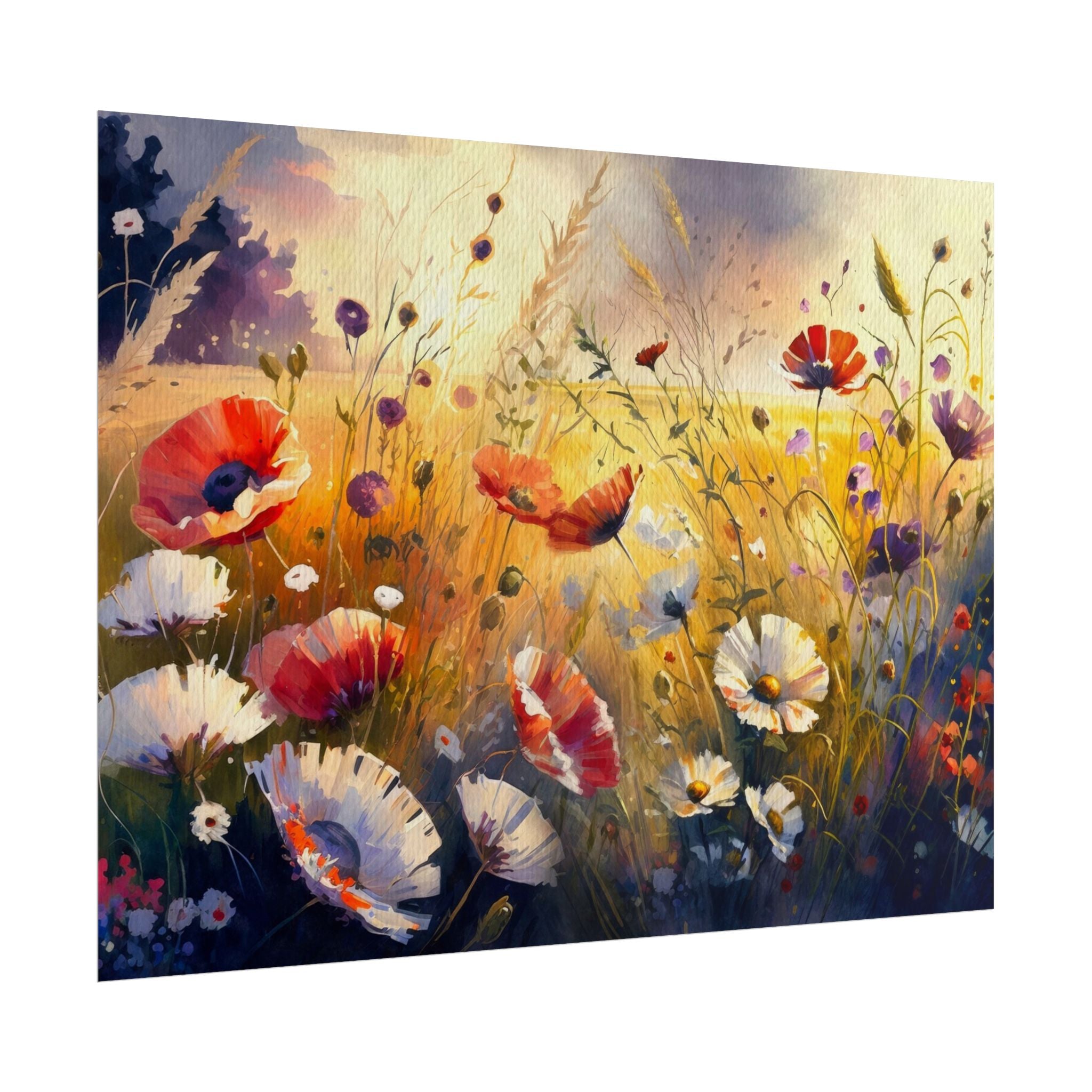 wild-flower-market-poster-wall-decor-floral-home-decor-vintage-botanical-landscape-farm-house-wall-art-field-of-flowers-print