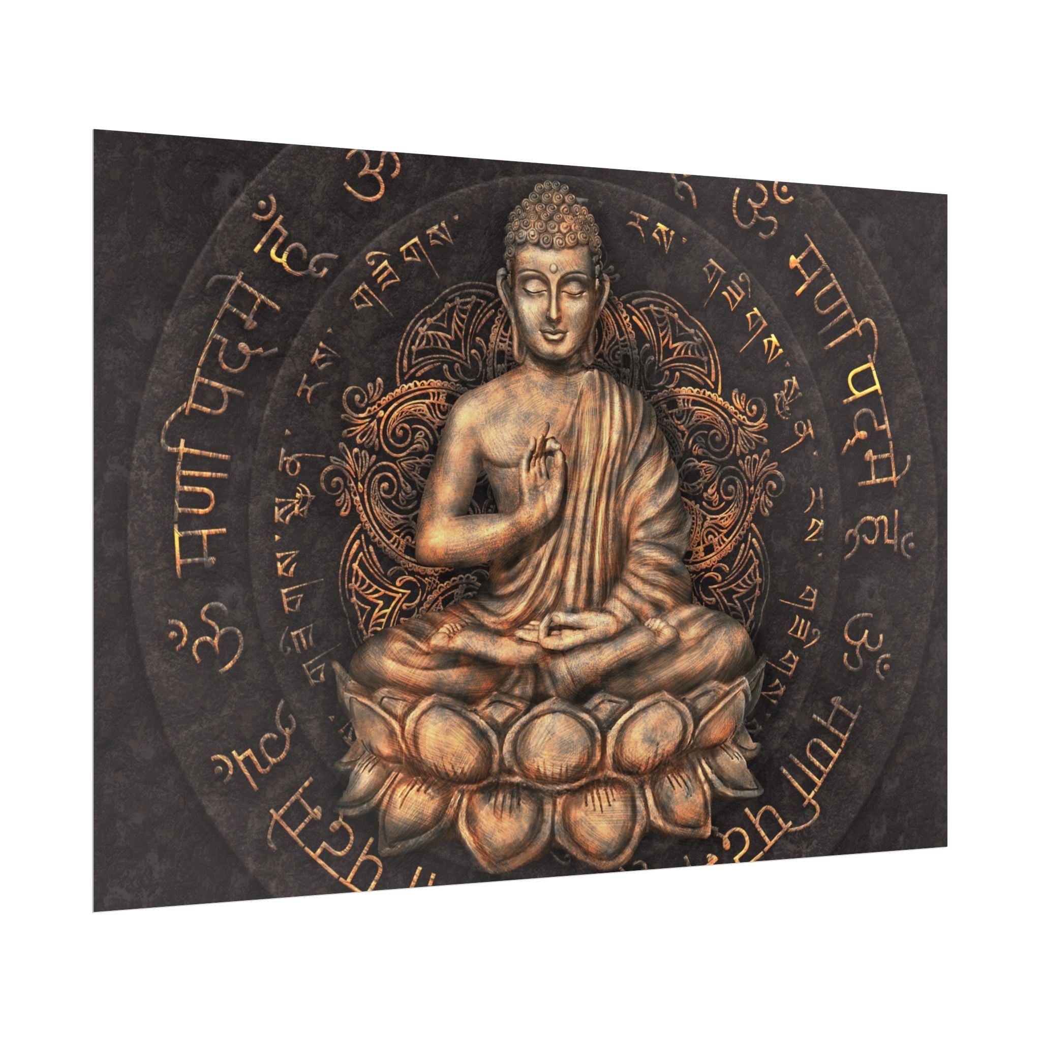bronz-buddha-poster-print-wall-art-decor-zen-meditation-poster-serene-home-decor-spiritual-art-print-mindfulness-artwork