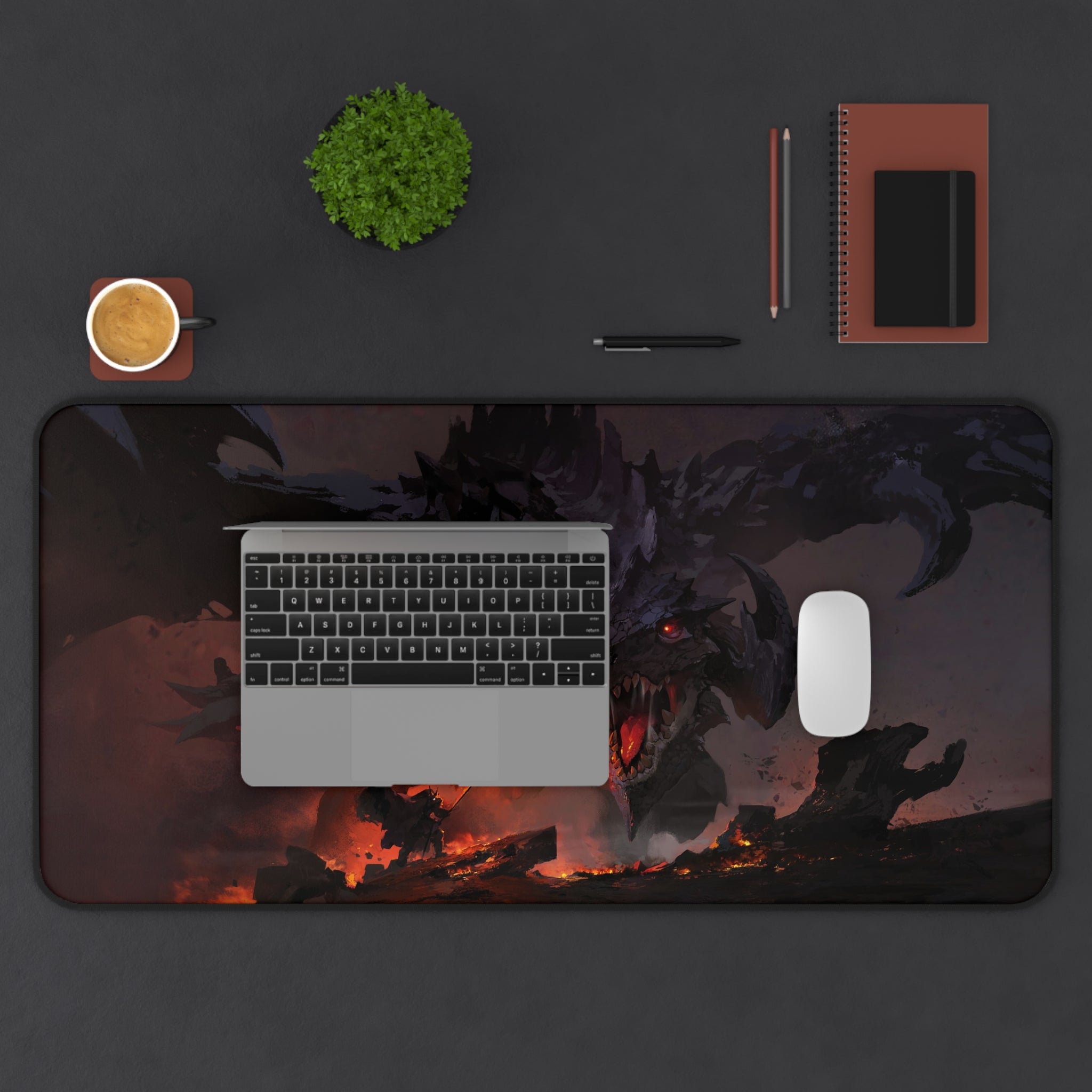 fantasy-dragon-mouse-pad-knight-xlarge-desk-pad-for-gaming-and-work-colorful-anime-dragon-desk-mat-non-slip-desk-mat-for-home