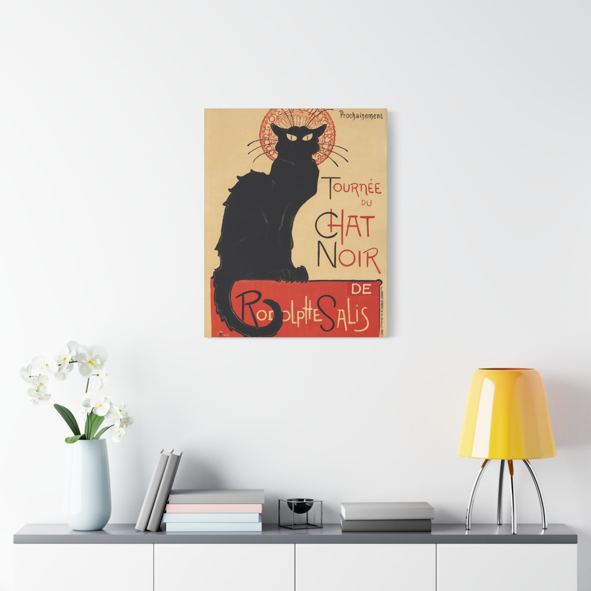 canvas-print-tournee-du-chat-noir-wall-art-matte-canvas-stretched-home-decor-living-room-theophile-steinlen-art-cat