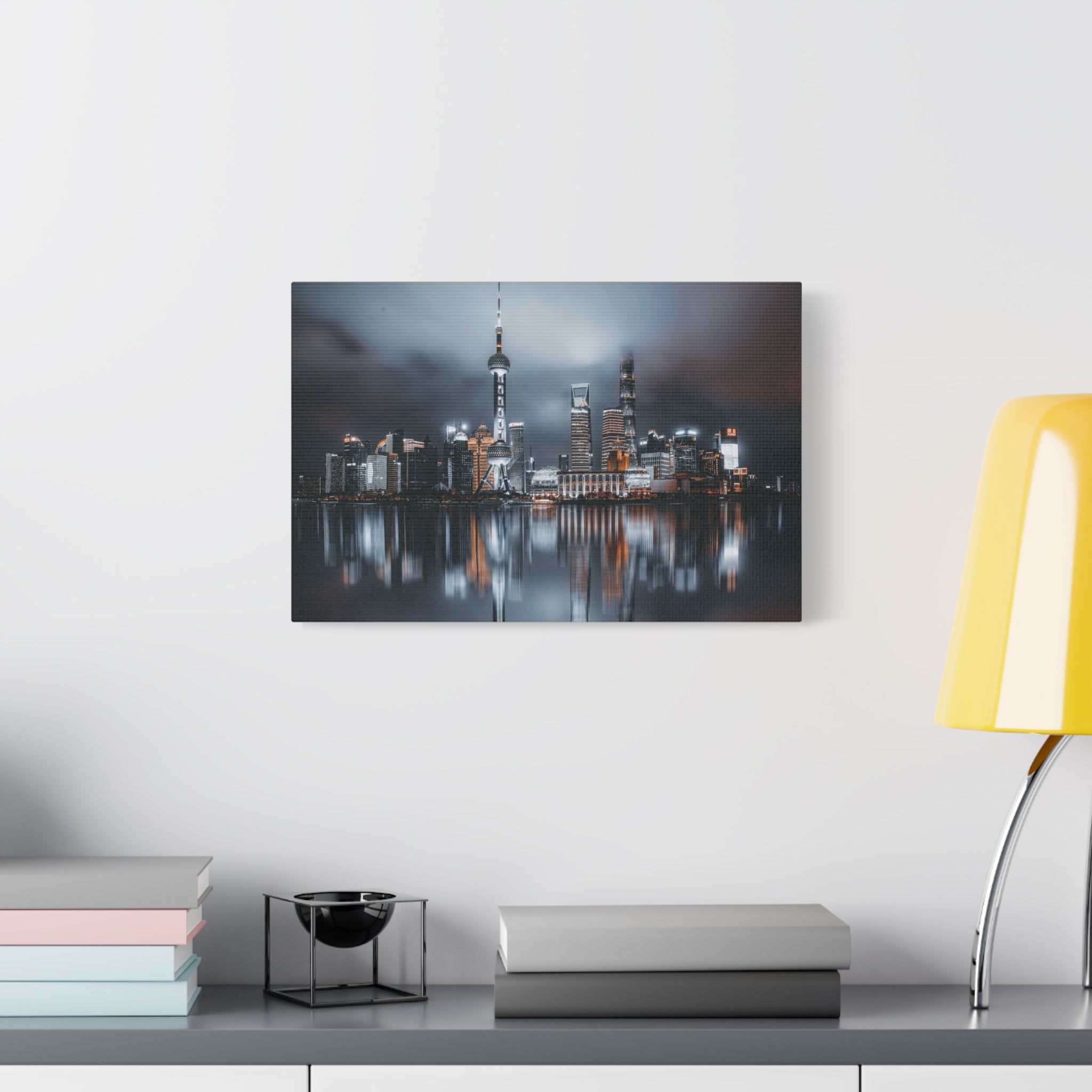 canvas-wall-art-shanghai-cityscape-matte-stretched-1-25-in-home-decor-wall-decor-living-room-art-gift-for-travelers-urban-art