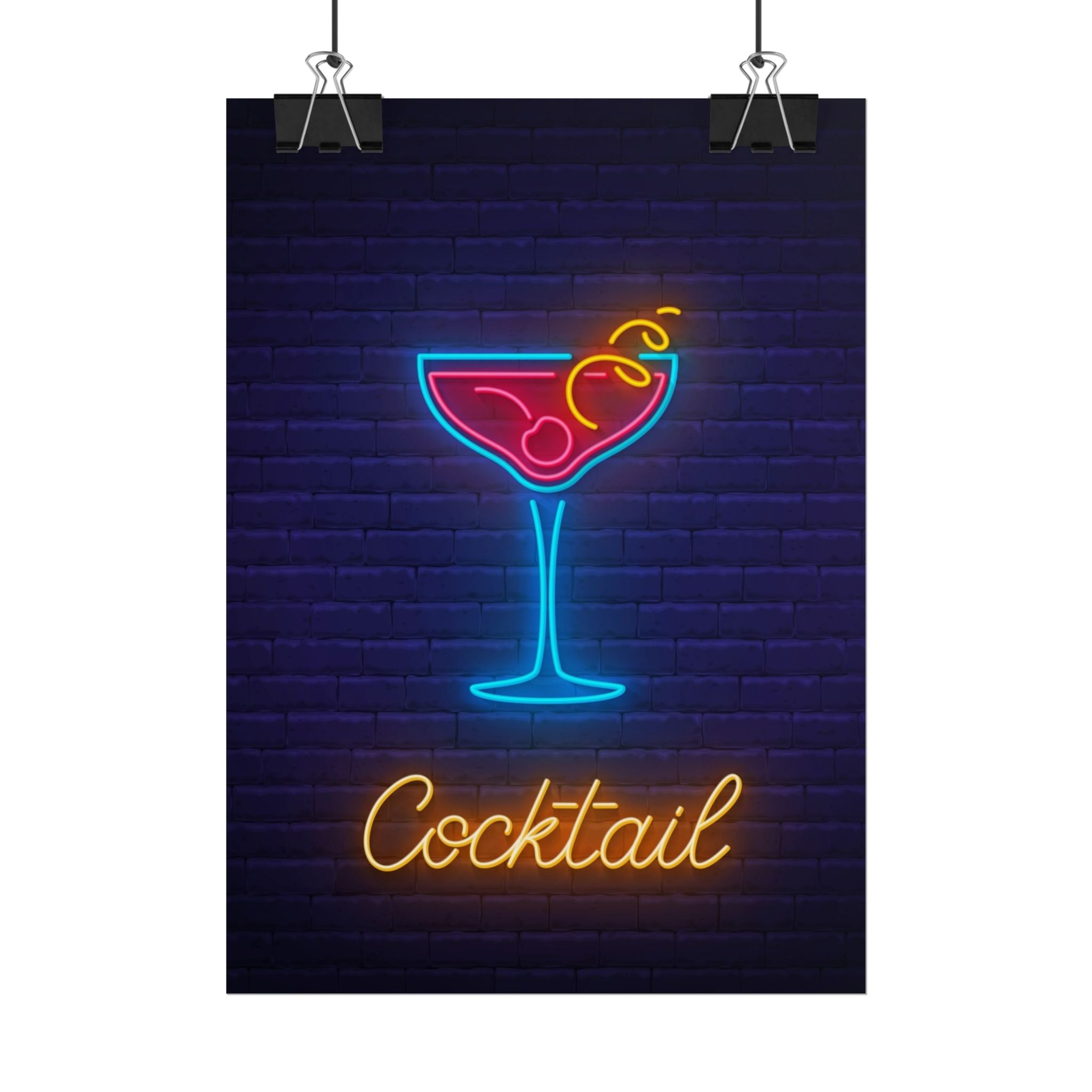 cocktail-neon-martini-poster-wall-art-decor-large-poster-artwork-cocktail-print-bar-decor-kitchen-wall-art