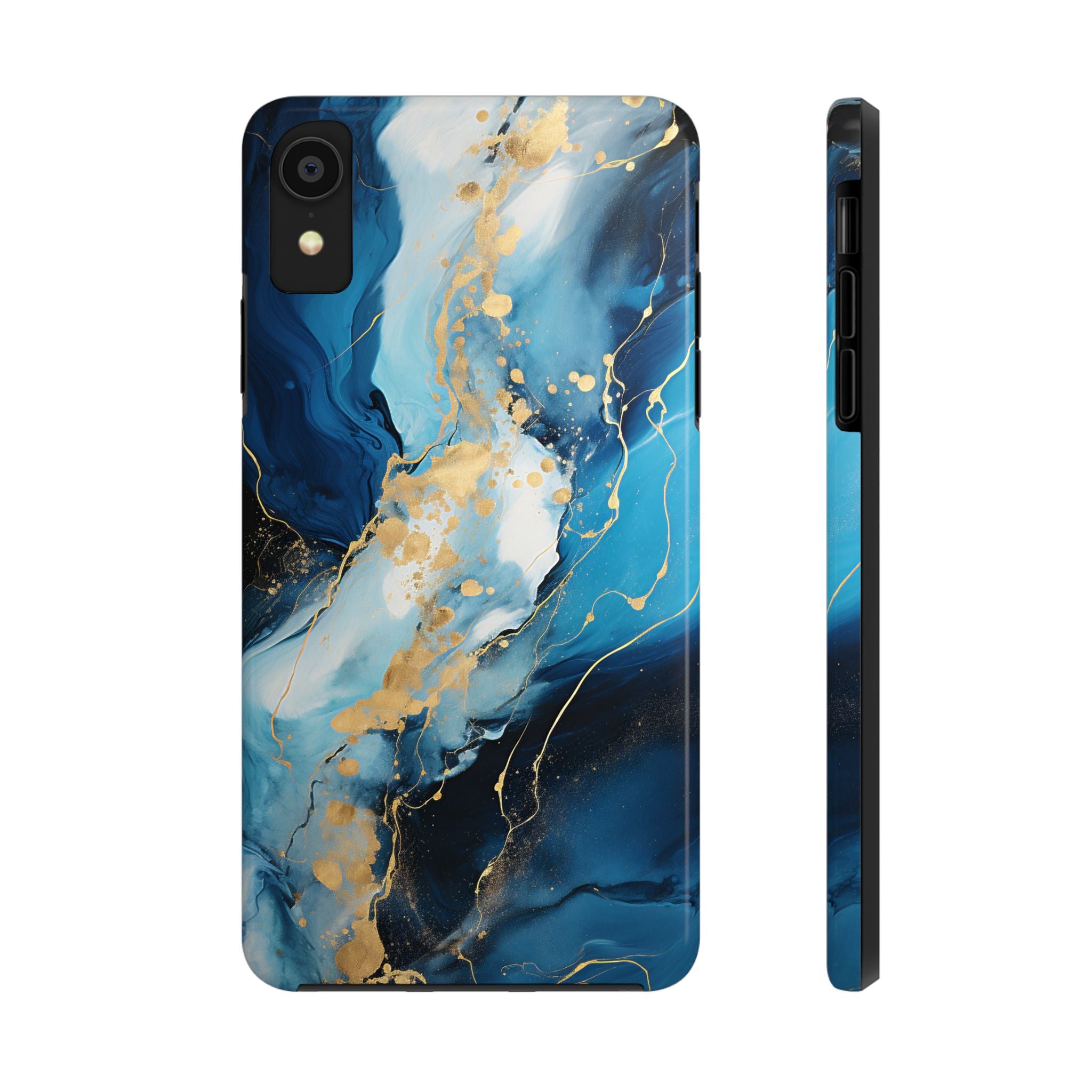 blue-gold-marble-iphone-tough-case-elegant-minimalist-protective-cover-stylish-phone-shell-hard-shell-iphone-case-trendy-acce