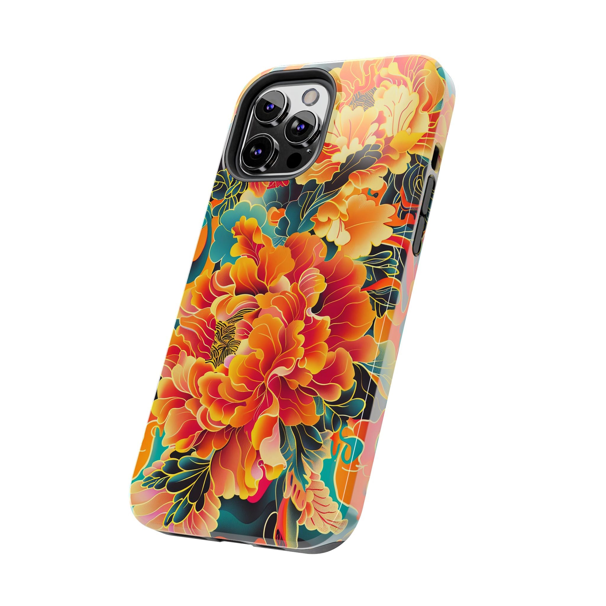 iphone-tough-case-retro-japanese-flowers-floral-phone-cover-vintage-japanese-style-protective-phone-case-asian-floral-design-