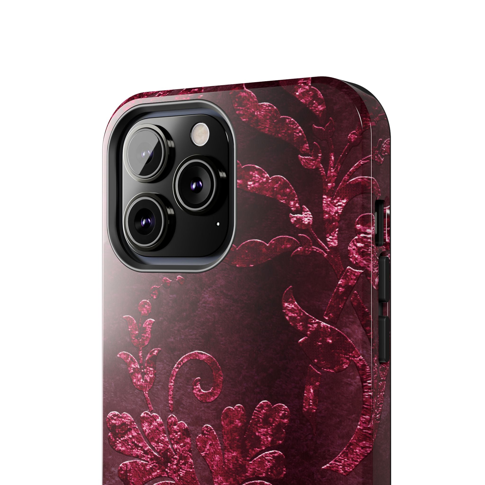 embossed-burgundy-velvet-tough-iphone-case-protective-iphone-cover-heavy-duty-iphone-case-rugged-phone-case-durable-smartphon
