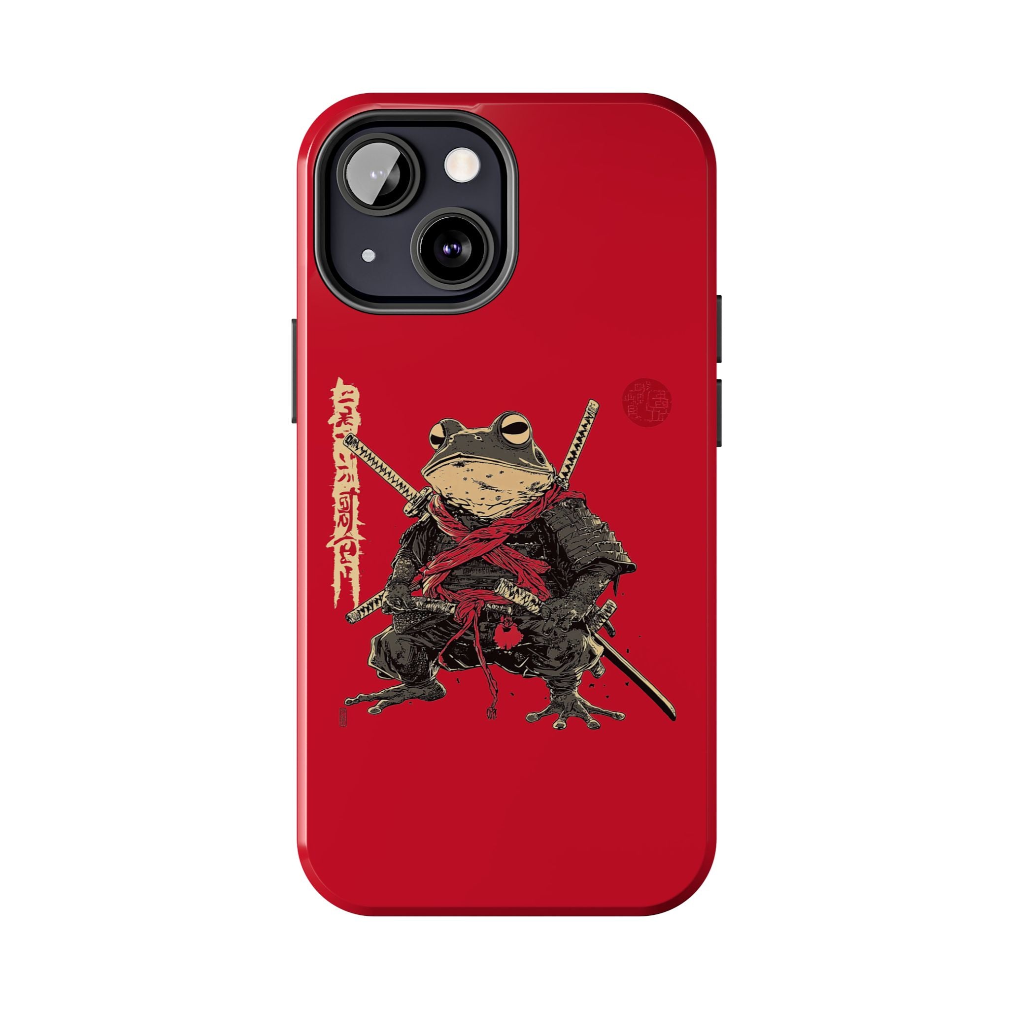 retro-vintage-ninja-frog-iphone-tough-case-red-sun-japanese-samurai-frog-design-stylish-tough-protector-red-iphone-case