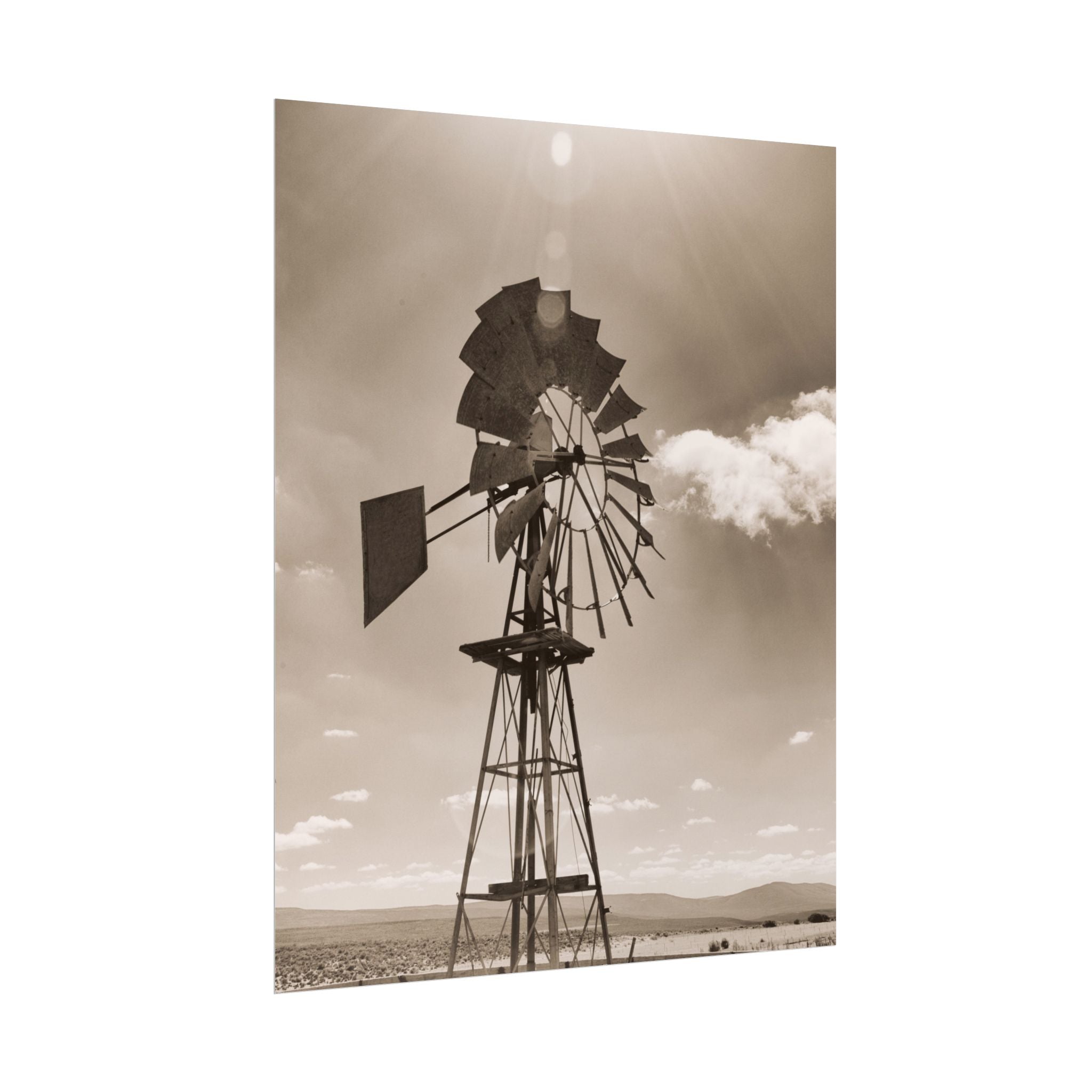 rustic-windmill-photography-poster-print-farm-house-wall-decor-gift-for-farmers-country-home-decor-windmill-wall-art