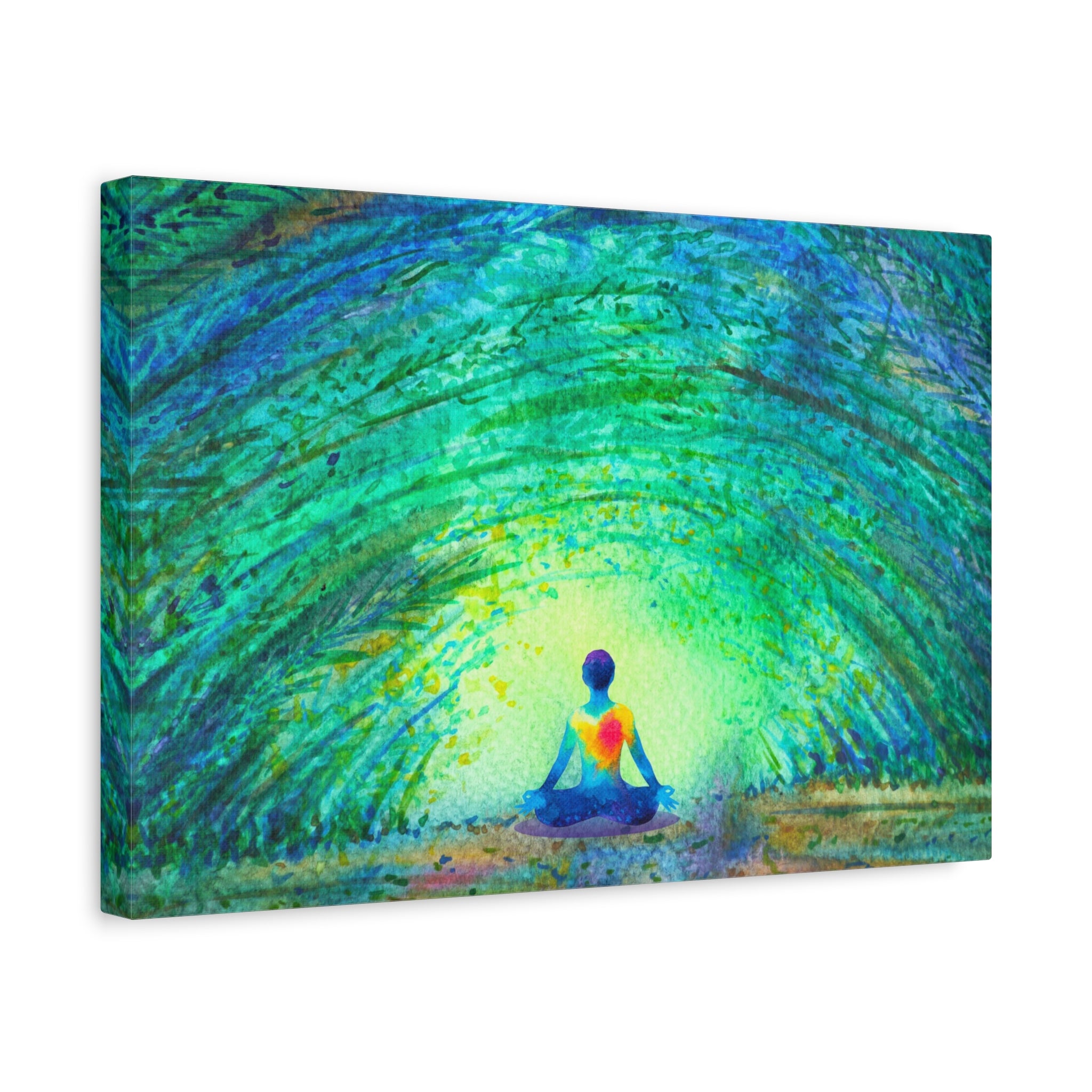 canvas-wall-art-yoga-nature-peace-home-decor-meditation-gift-mindfulness-painting-zen-retreat-print-living-room-decor
