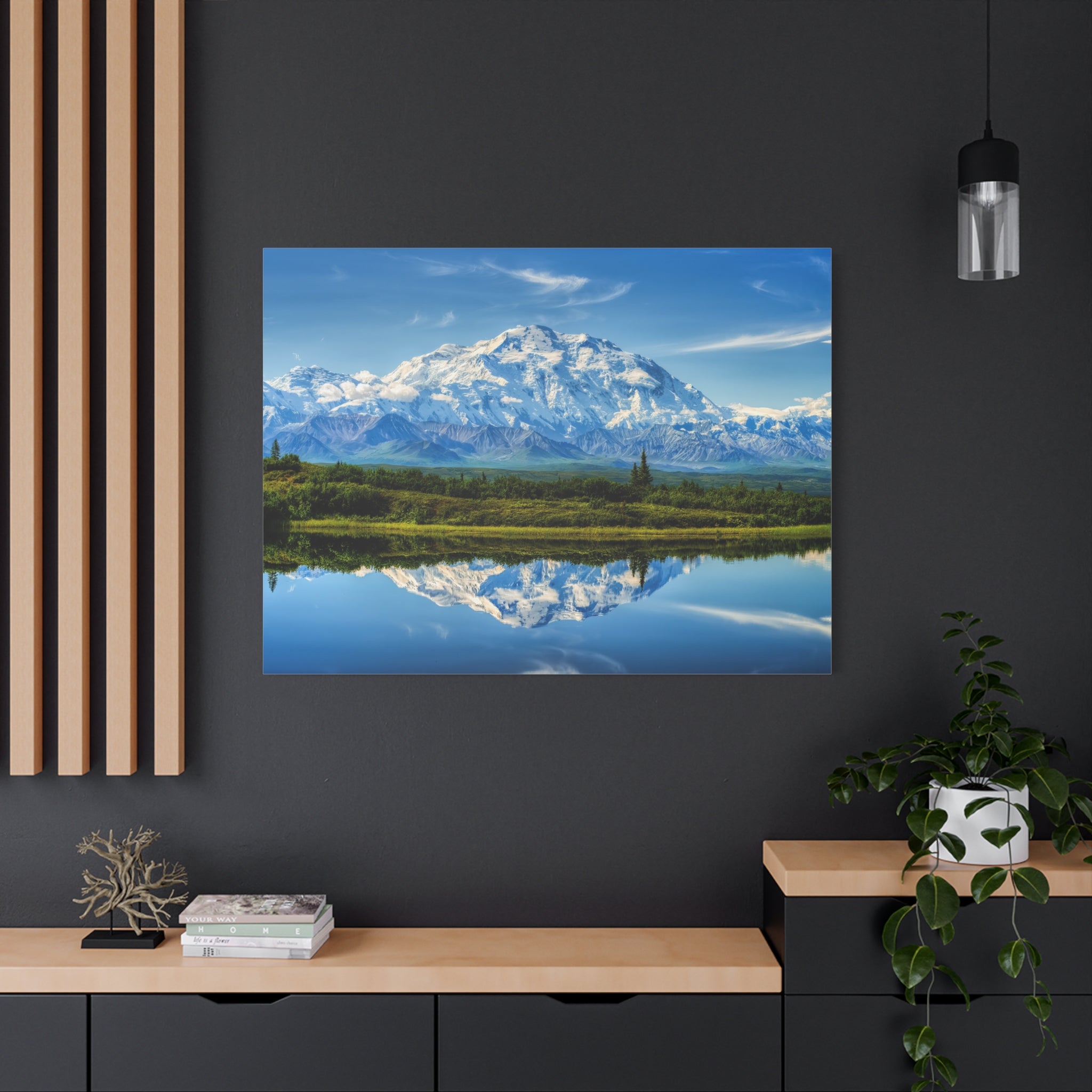 canvas-print-snowy-mountain-nature-scenery-wall-art-river-reflection-winter-wall-art-misty-landscape-home-decor-gift-for-natu