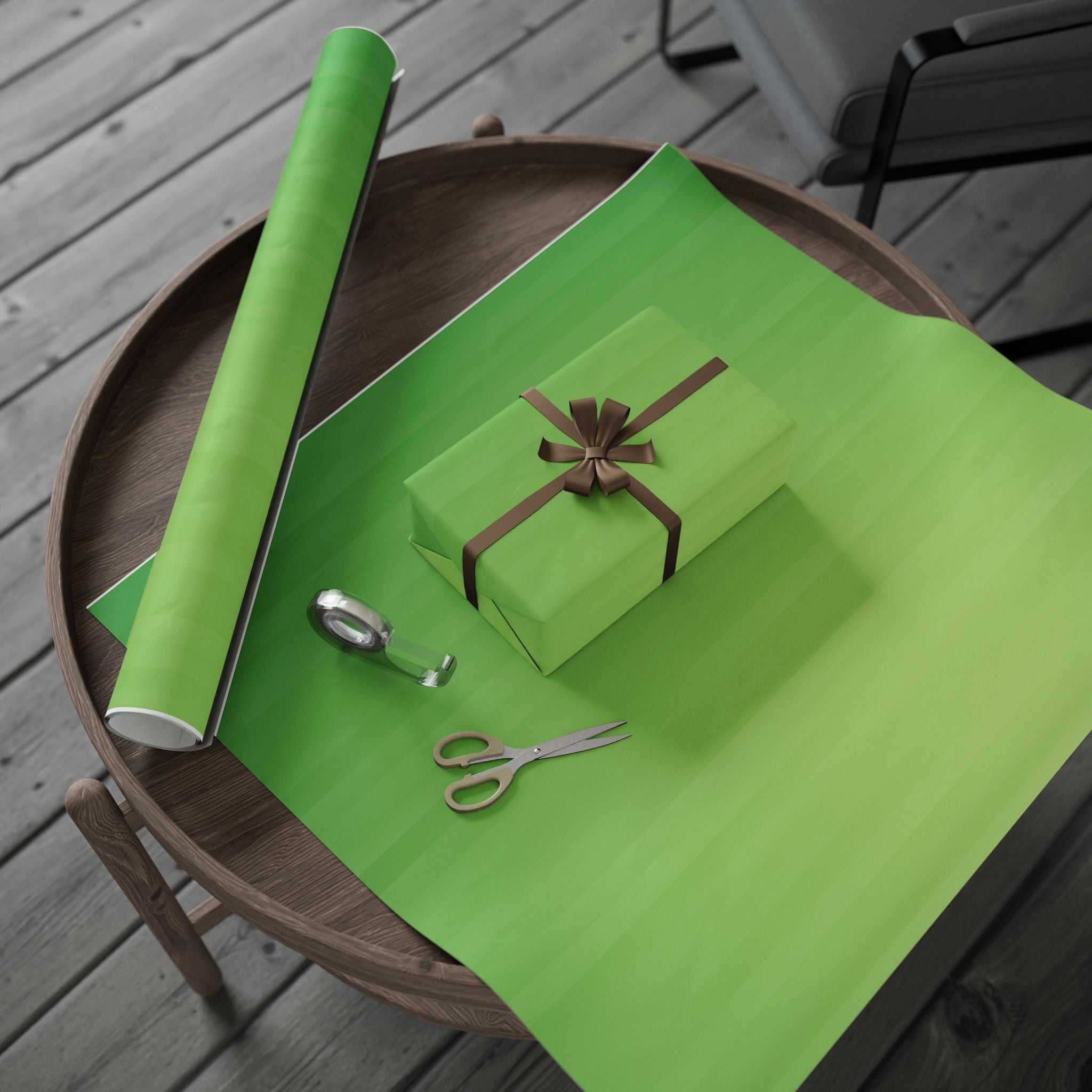 green-line-stripe-elegant-wrapping-paper-gift-wrap-roll-for-holidays-birthdays-and-special-occasions-christmas-present-packag