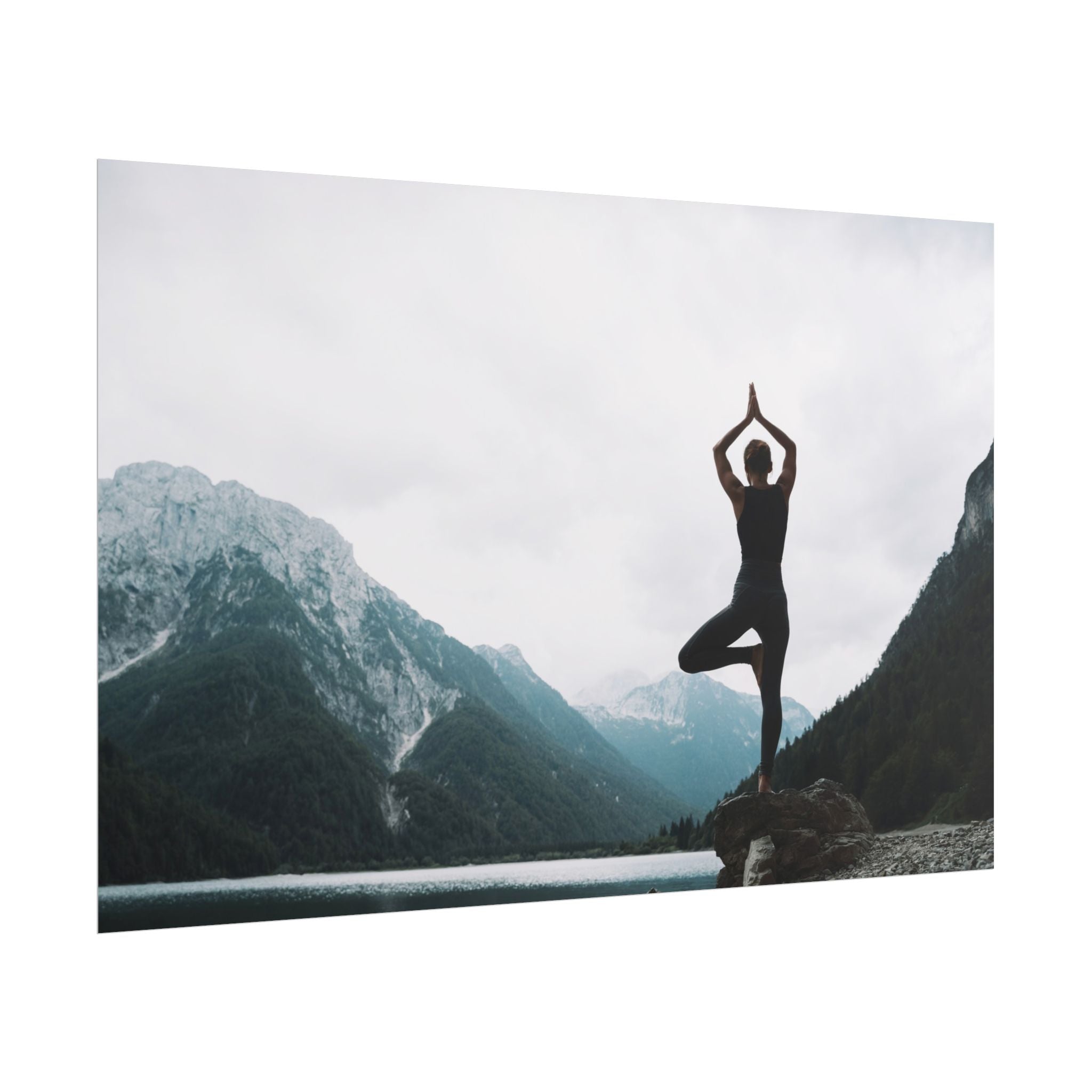 zen-retreat-poster-rolled-poster-yoga-nature-peace-meditation-gift-home-decor-poster-art-poster-gift