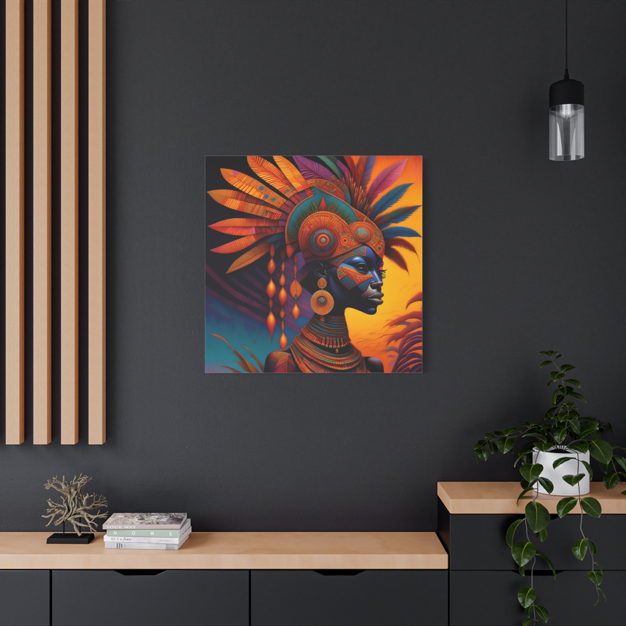 canvas-wall-art-traditional-african-woman-african-portrait-afrocentric-home-decor-tribal-art-african-american-art-ethnic-wall