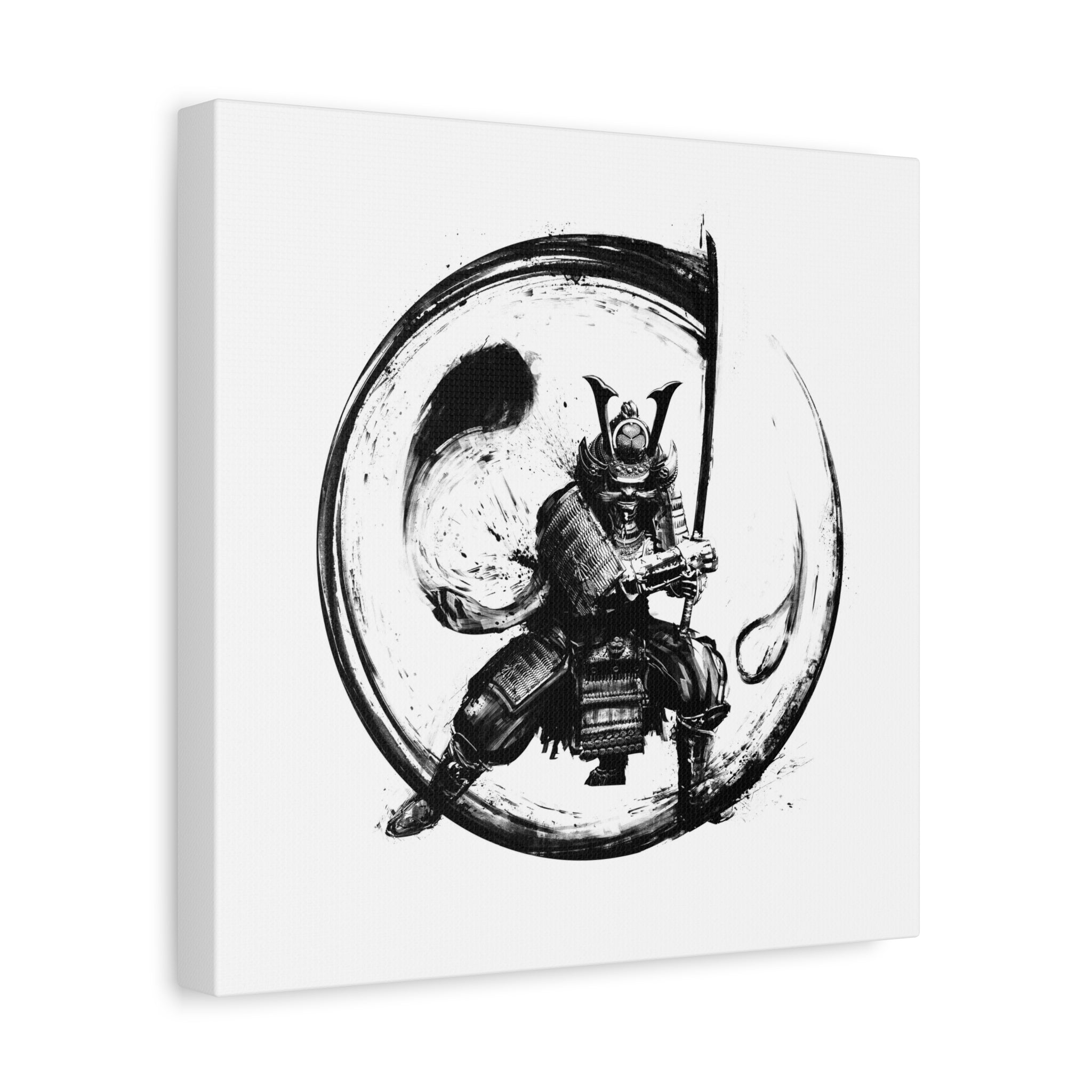 canvas-wall-art-japanese-samurai-ying-yang-katana-oni-mask-black-and-white-home-decor-zen-wall-hanging-asian-art-samurai-swor