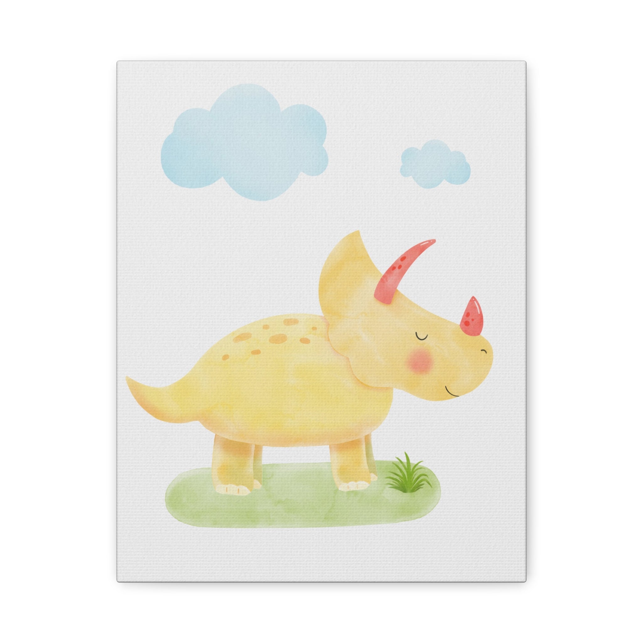 canvas-wall-art-cute-yellow-dino-nursery-decor-baby-dinosaur-print-nursery-art-cute-dinosaur-decoration-baby-nursery-dinosaur