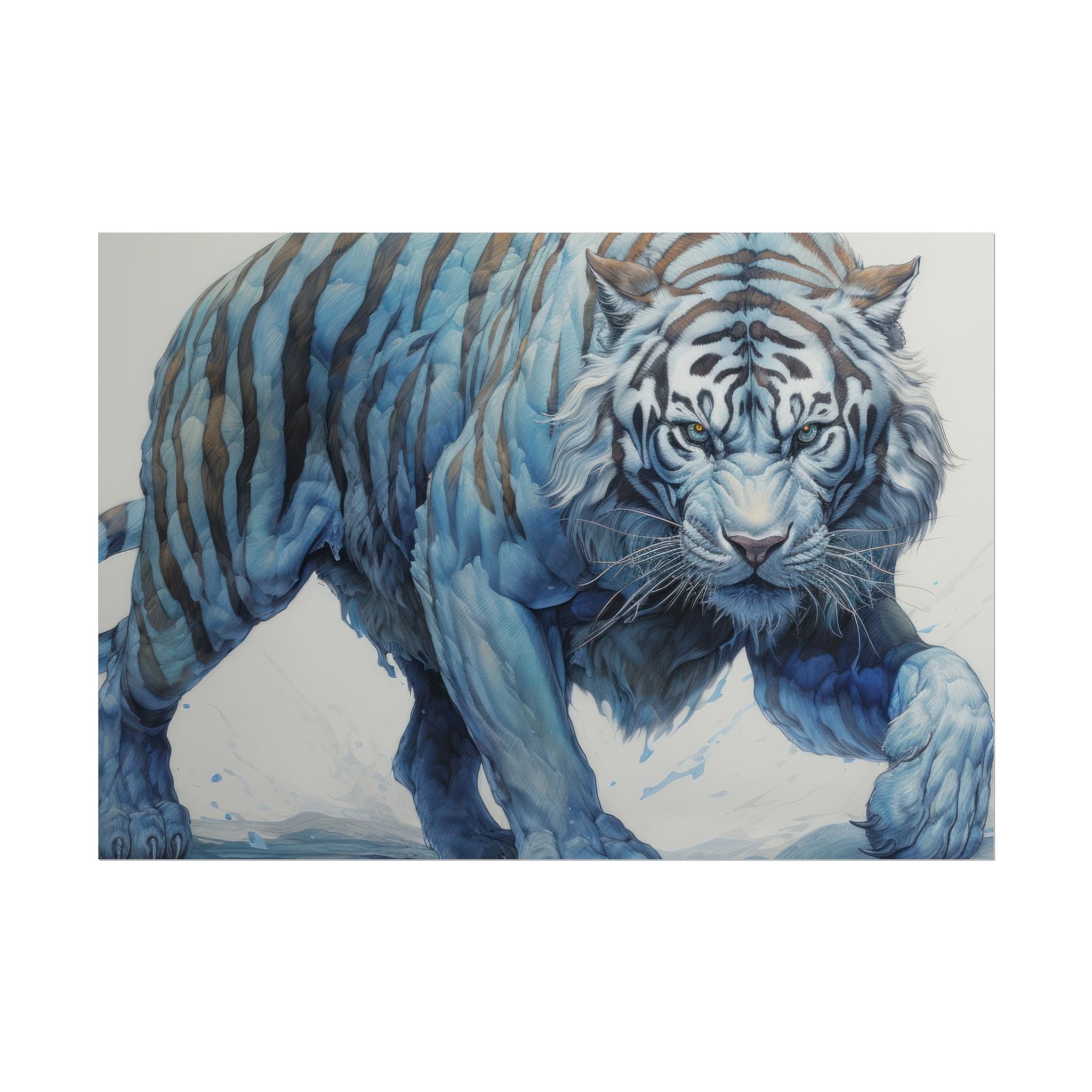 fantasy-white-tiger-poster-print-rolled-posters-for-wall-decor-tiger-wall-art-safari-animal-art-print-home-office-decor-jungl