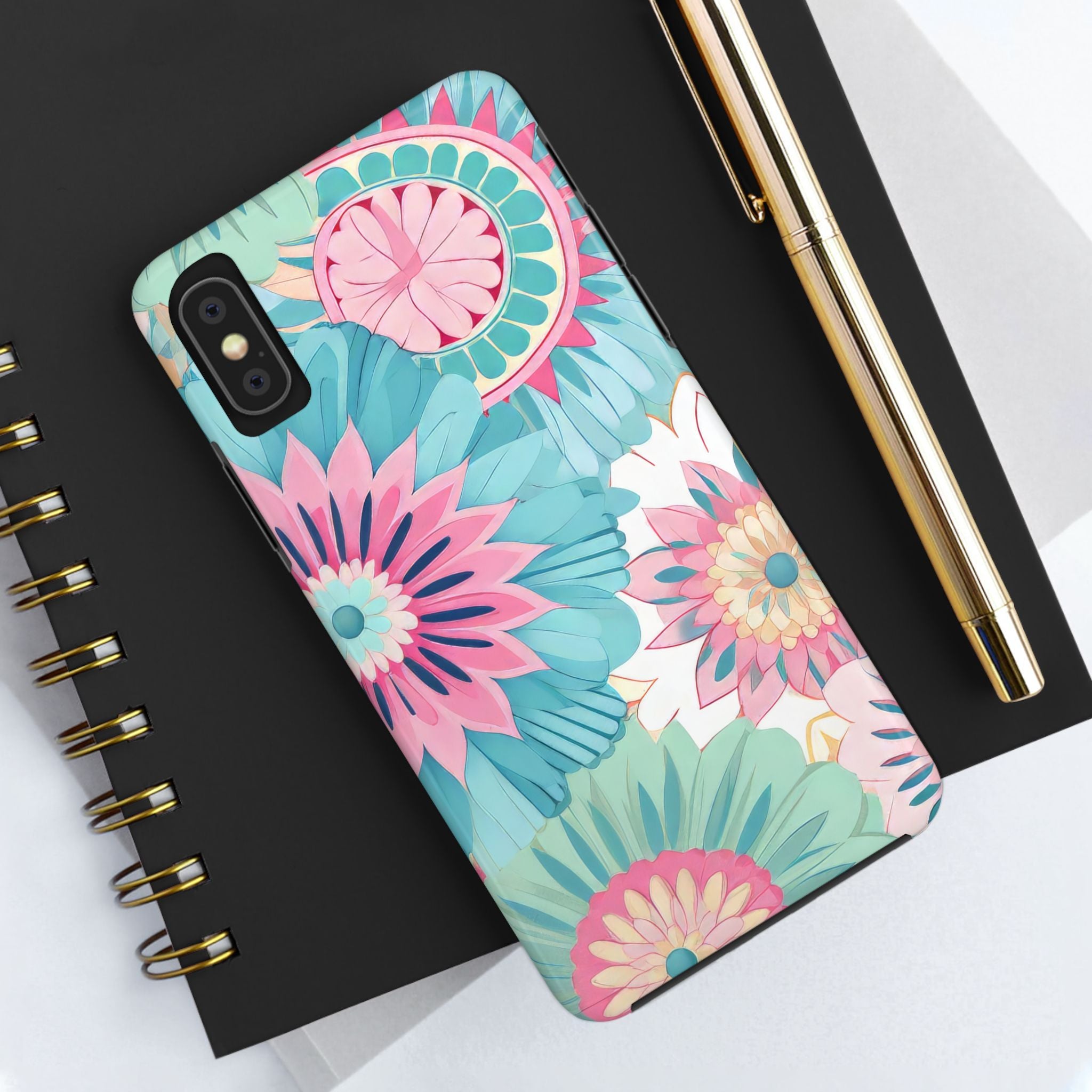 boho-floral-pastel-iphone-tough-case-protective-iphone-cover-artistic-iphone-case-stylish-tech-accessory-unique-gift-iphone-c
