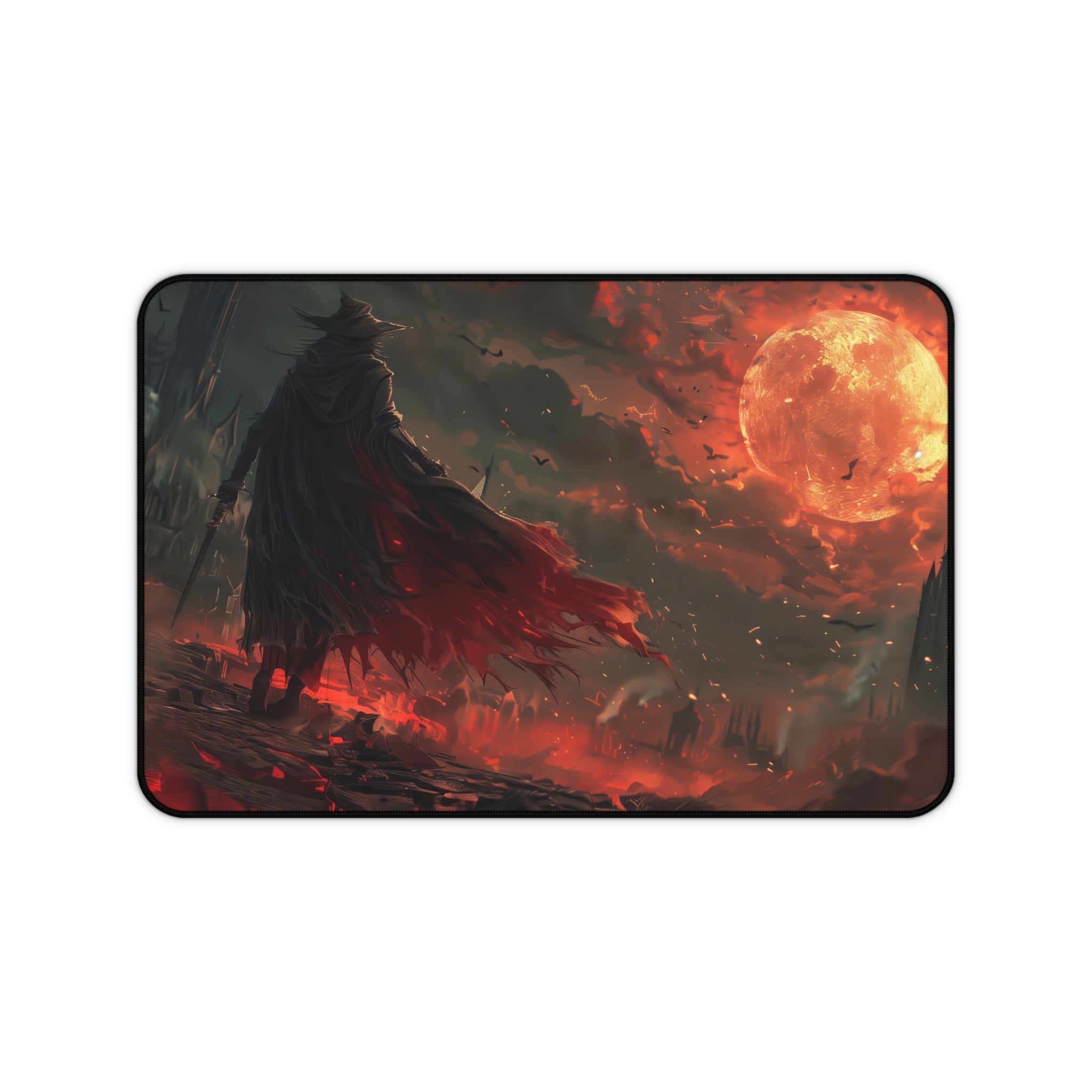 bloodborne-the-hunter-mouse-pad-scenery-desk-pad-blood-moon-large-gaming-desk-mat-fantasy-protective