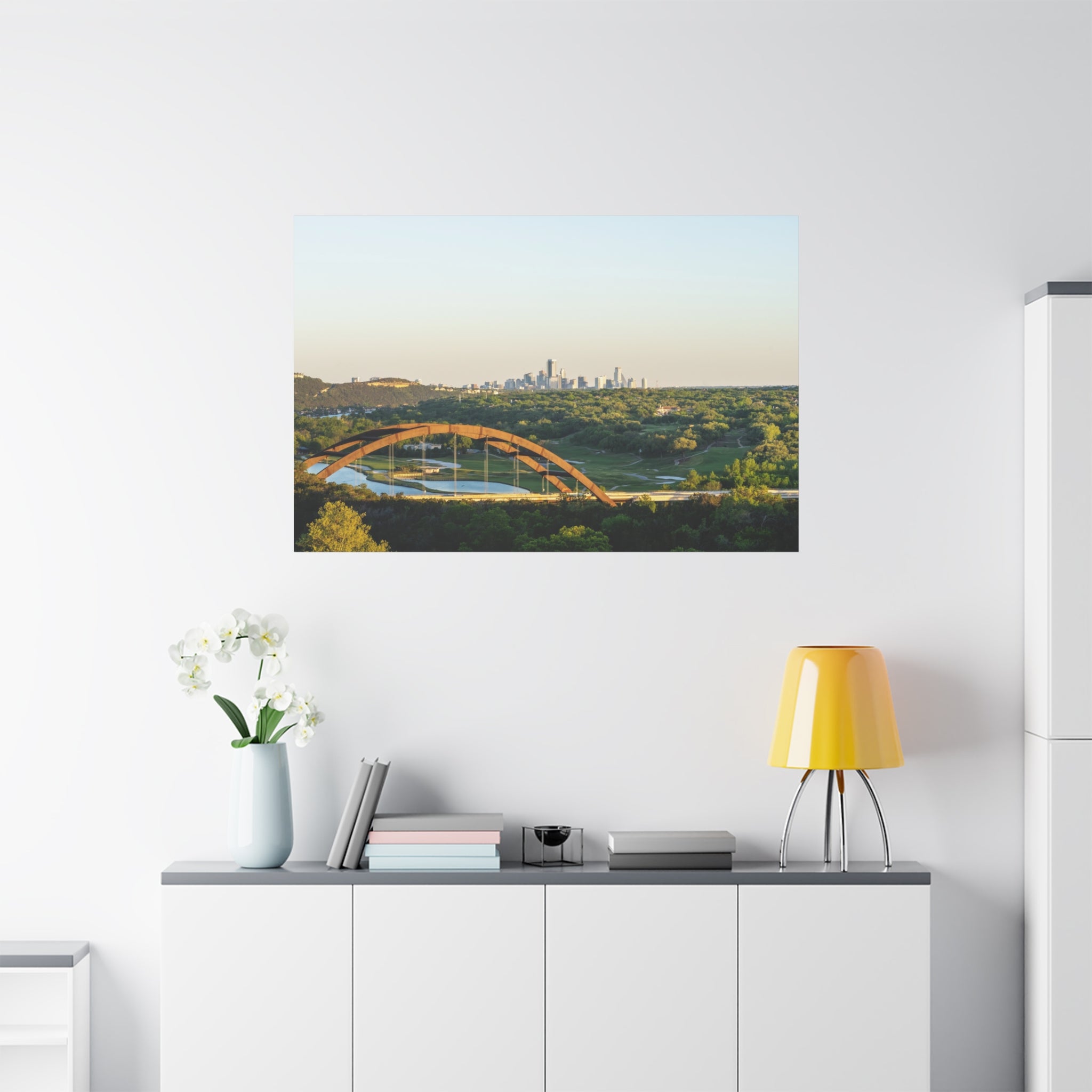 canvas-print-austin-texas-landscape-wall-art-austin-city-decor-stretched-matte-canvas-landscape-print