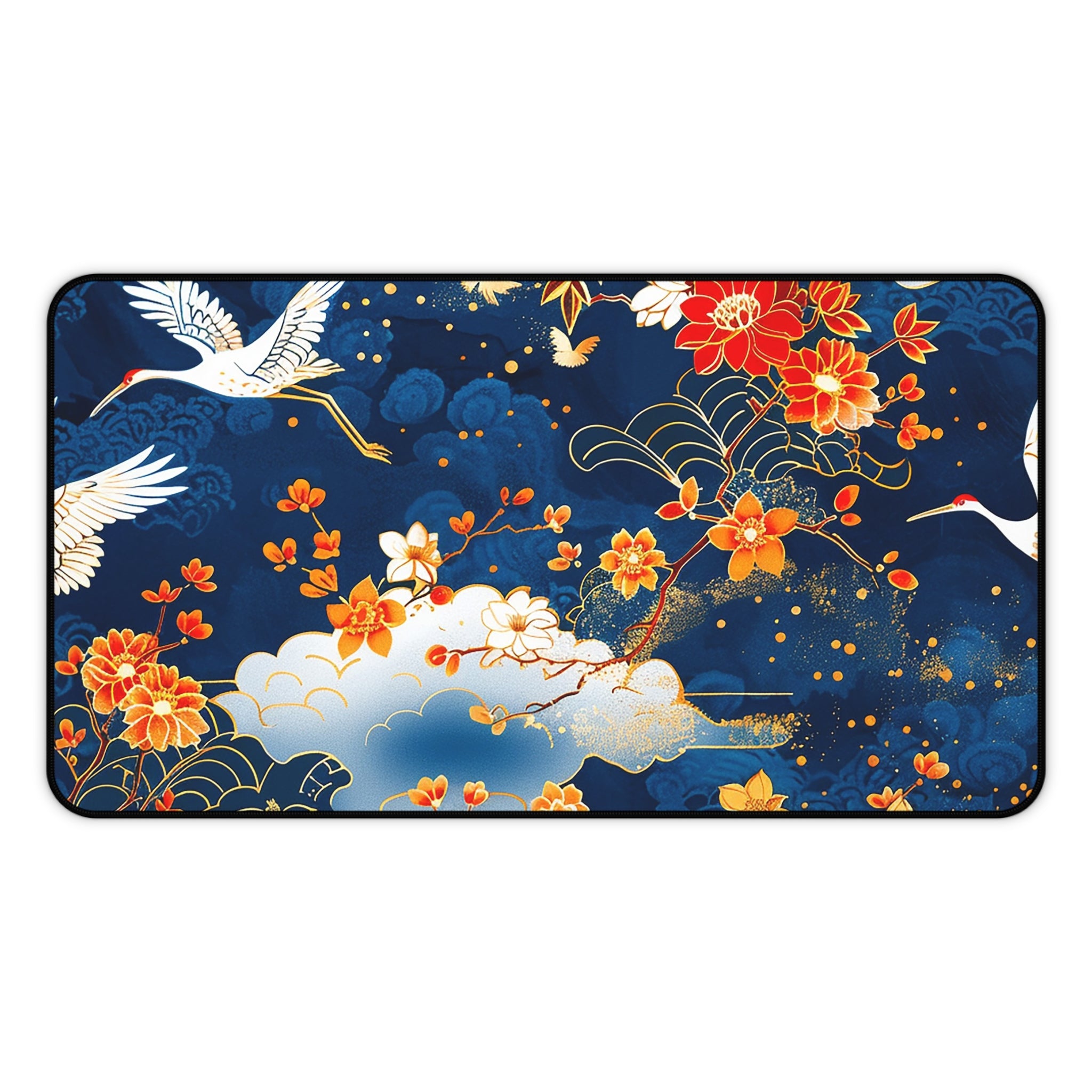 japanese-cranes-art-desk-mat-mousepad-floral-desk-pad-for-home-office-asian-crane-design-gift-for-bird-lovers-office-decor-wo