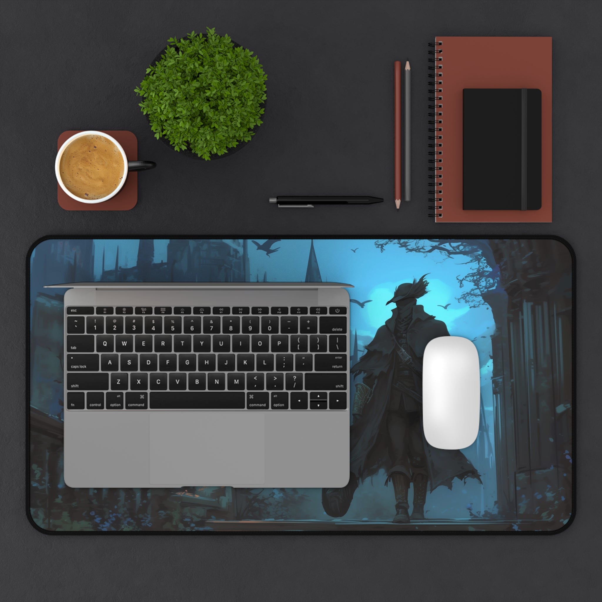 bloodborne-the-hunter-mouse-pad-scenery-night-desk-pad-blood-moon-large-gaming-desk-mat-fantasy-prot