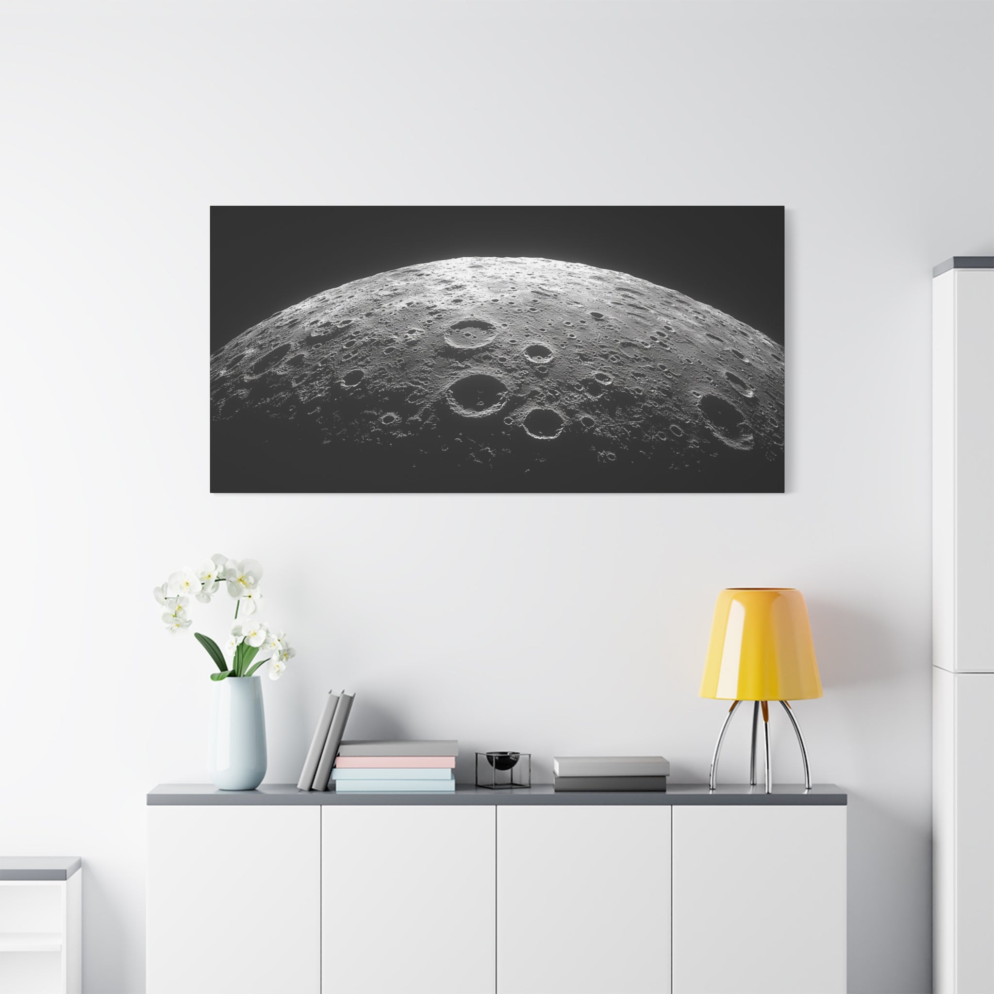 canvas-print-moon-surface-lunar-eclipse-wall-art-decor-home-decor-celestial-wall-hanging-astronomy-gift-space-art-poster-sun-