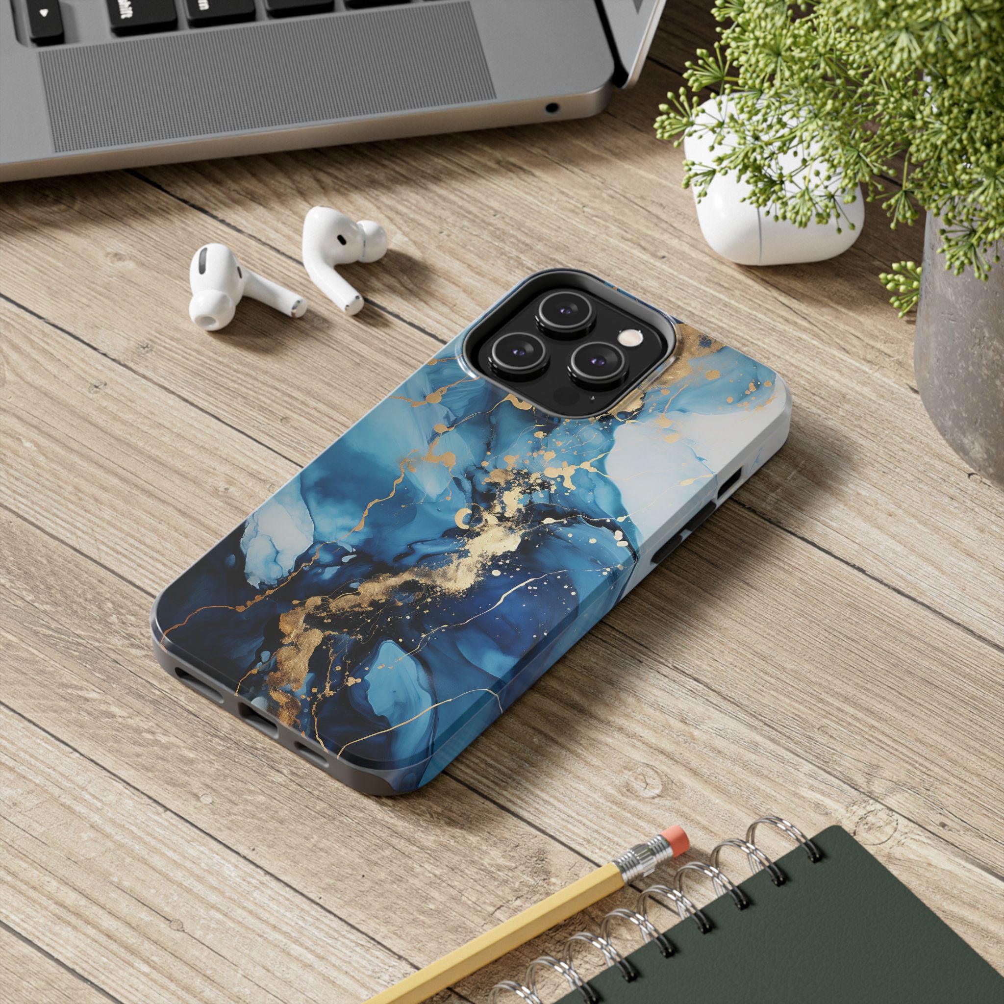 blue-gold-marble-iphone-tough-case-elegant-minimalist-protective-cover-stylish-phone-shell-hard-shell-iphone-case-trendy-acce