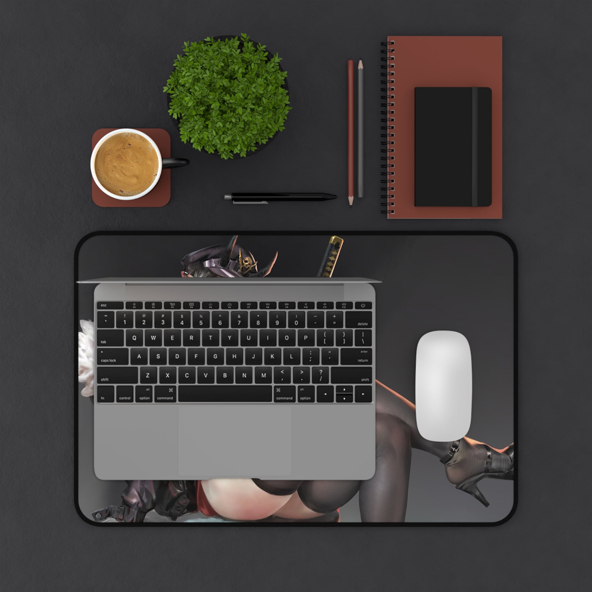 fantasy-samurai-anime-girl-mouse-pad-japanese-katana-samurai-warrior-desk-mat-japanese-anime-samurai-girl-desk-pad