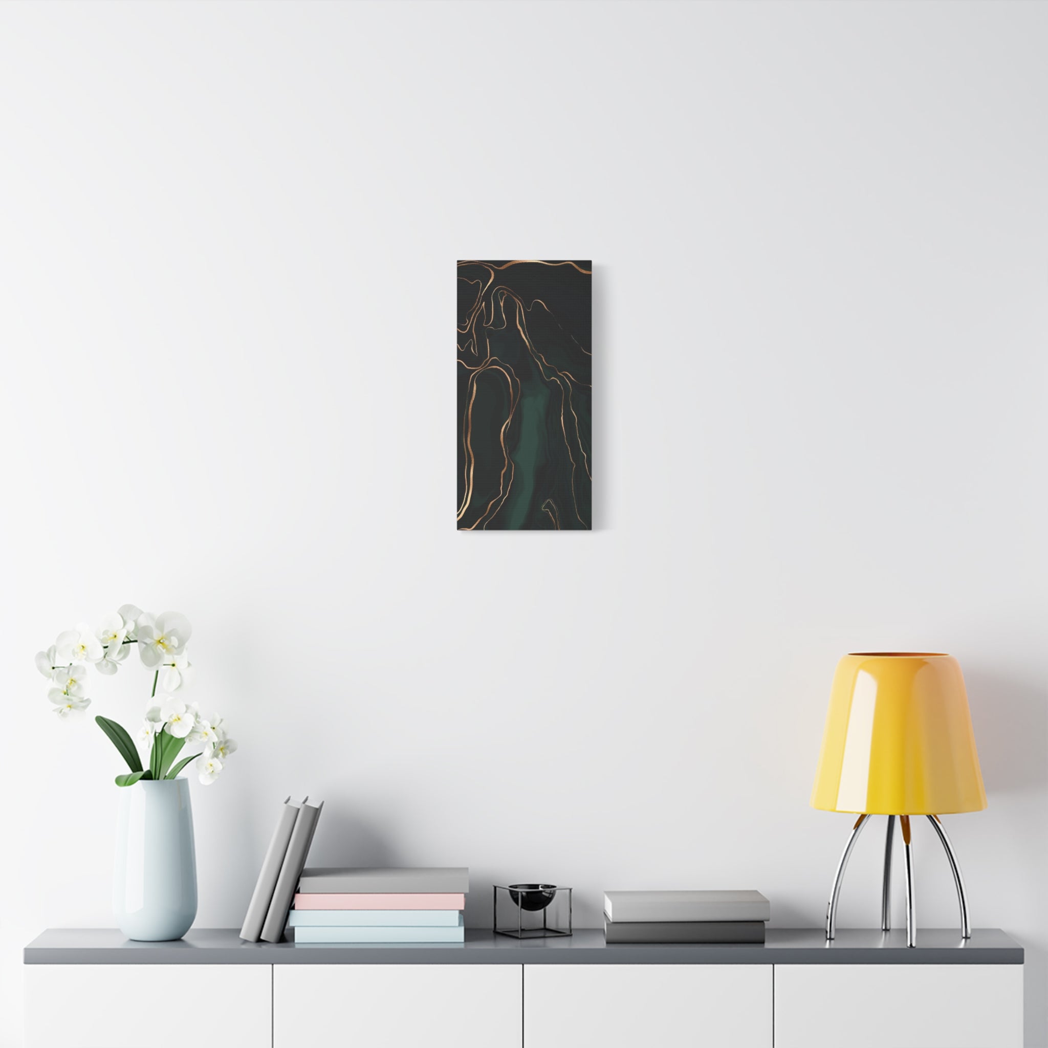 canvas-print-abstract-green-gold-painting-wall-art-home-decor-office-decor-green-canvas-bedroom-modern-art-green-print