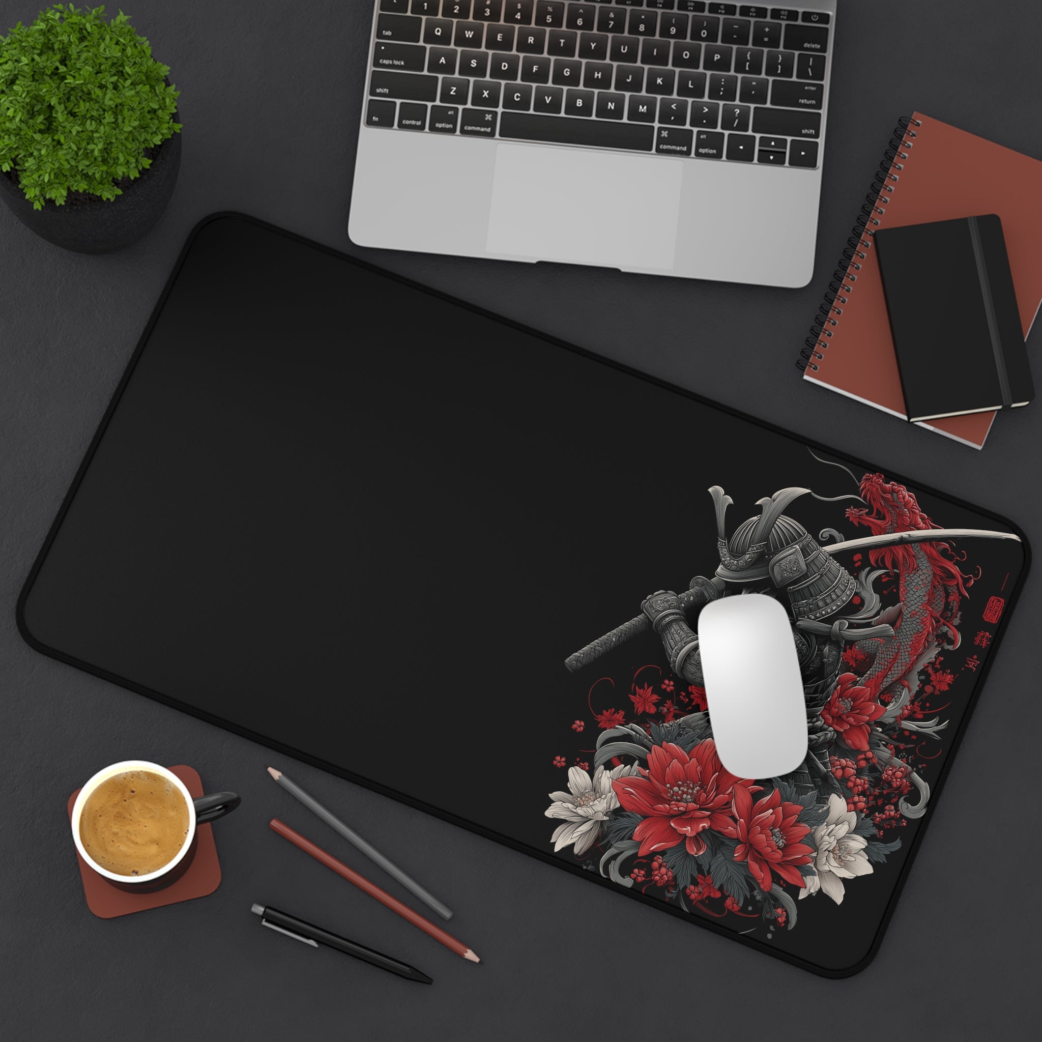 samurai-warrior-mouse-pad-japanese-katana-samurai-warrior-desk-mat-elegant-design-japanese-anime-samurai-desk-pad