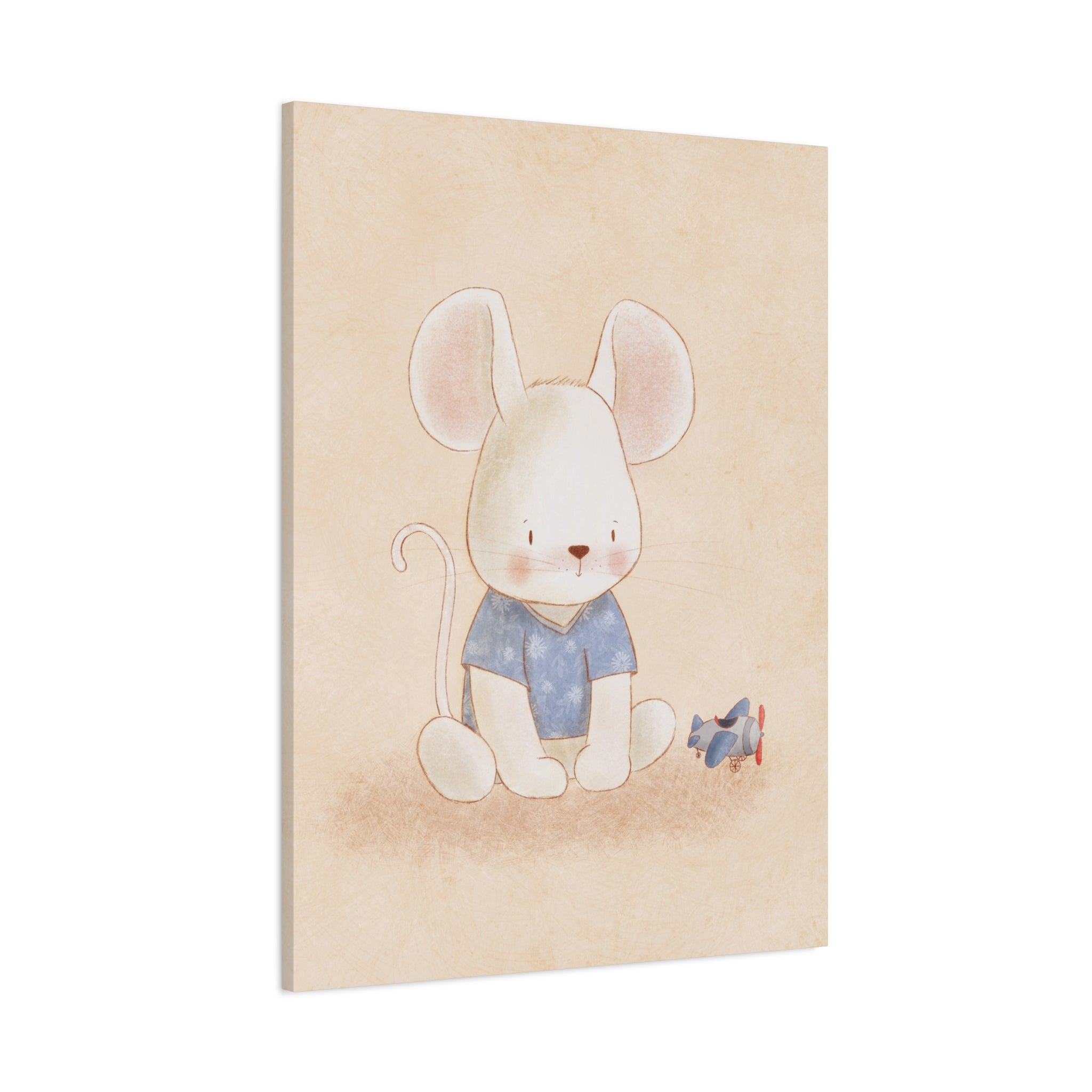 canvas-wall-art-cute-mouse-nursery-decor-baby-mouse-print-nursery-art-cute-mouse-decoration-baby-nursery-cute-animals
