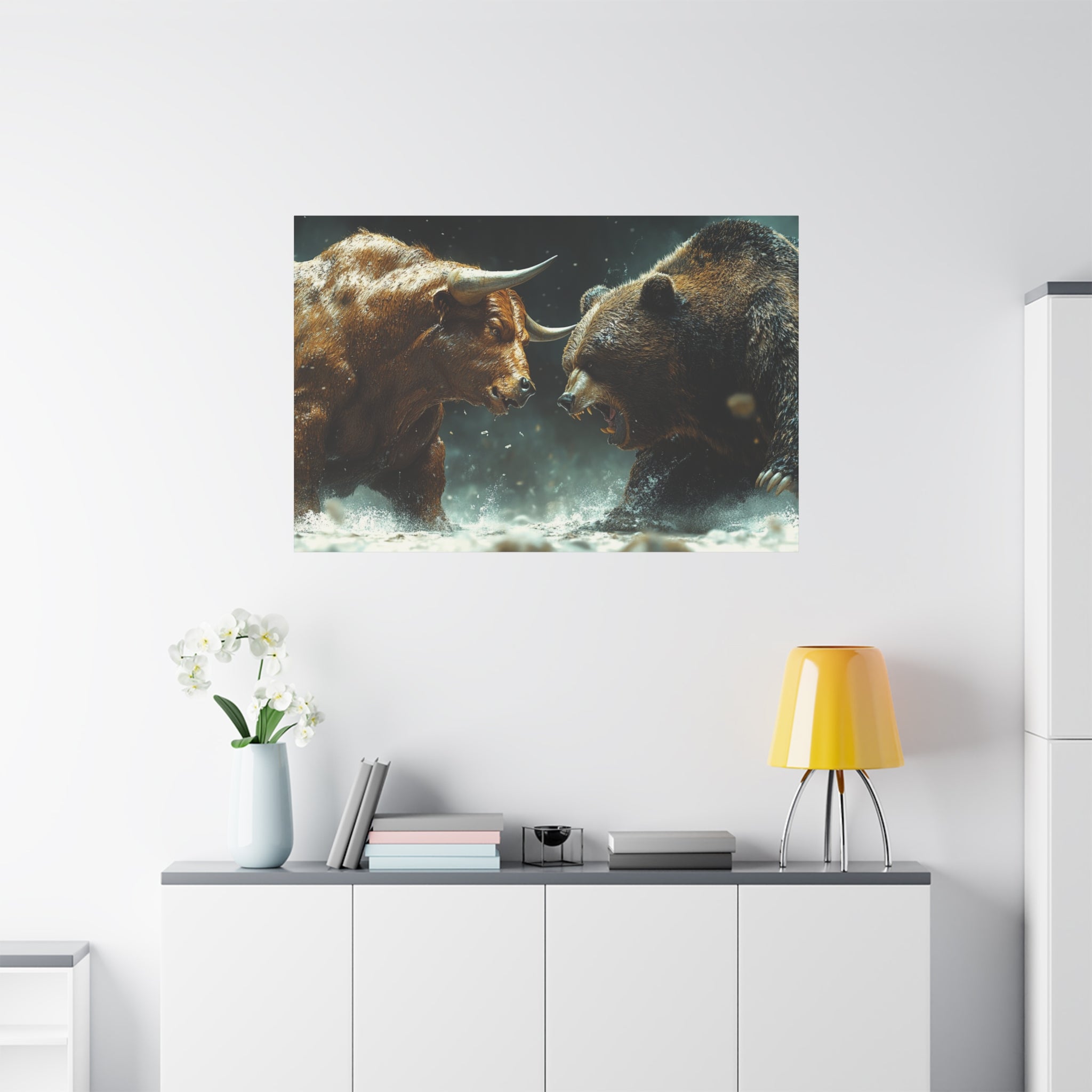 canvas-wall-art-bull-vs-bear-finance-crypto-stretched-canvas-stock-market-decor-wall-street-painting-investment-gift-financia