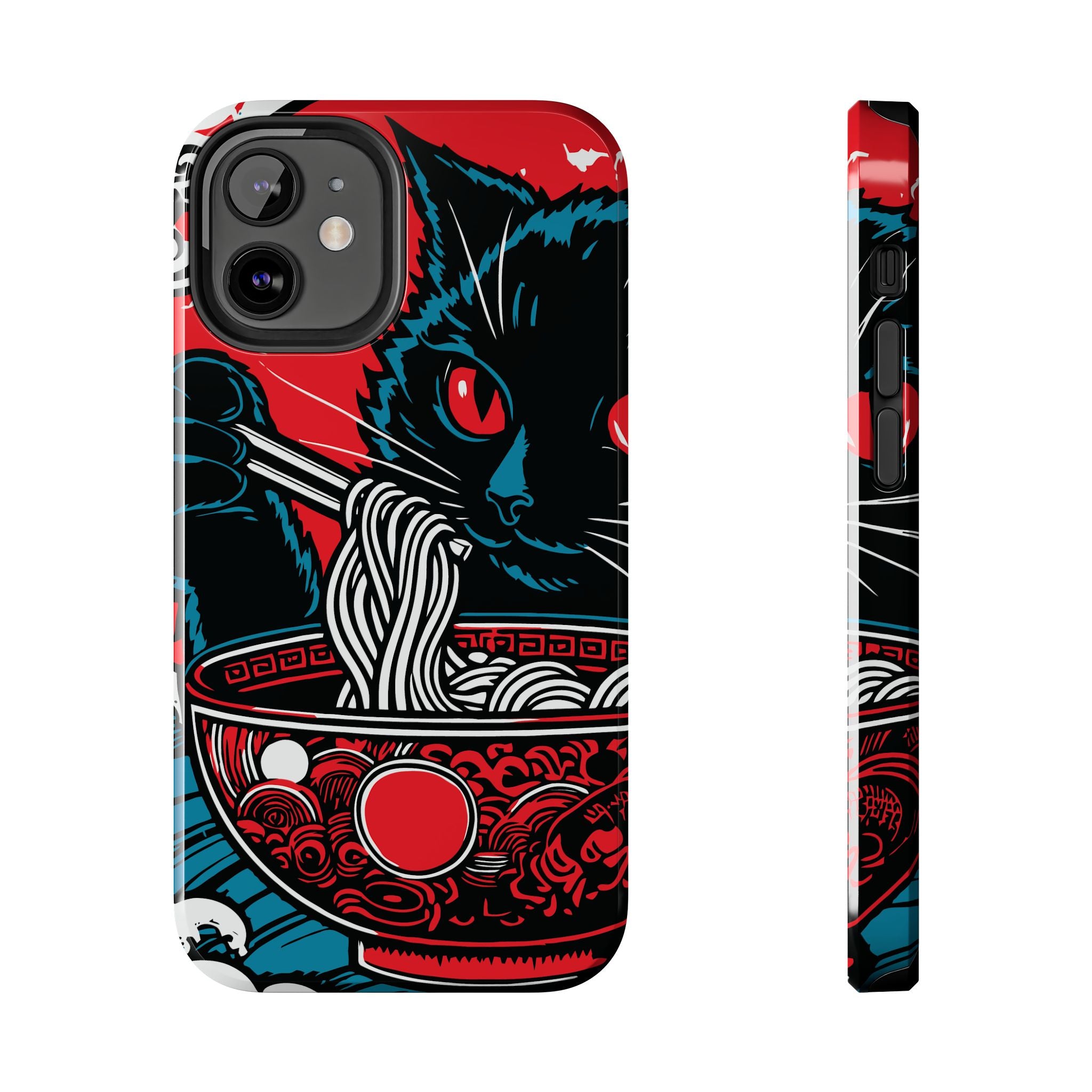 cat-eating-ramen-noodle-tough-iphone-case-japanese-anime-kawaii-protective-cover-anime-lover-gift-unique-iphone-shell-iphone-