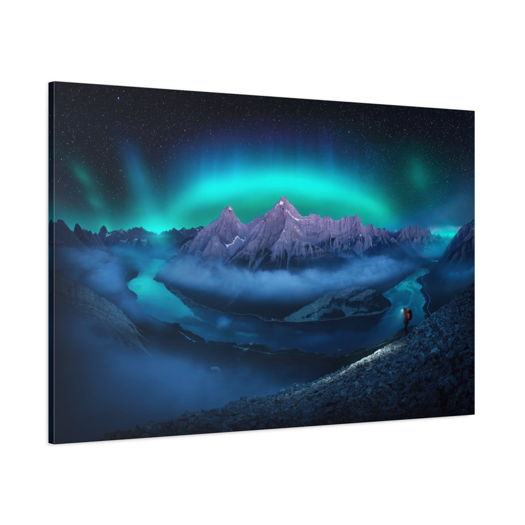 canvas-wall-art-print-aurora-borealis-scenery-northern-lights-canvas-print-home-decor-starry-night-picture-housewarming-gifts