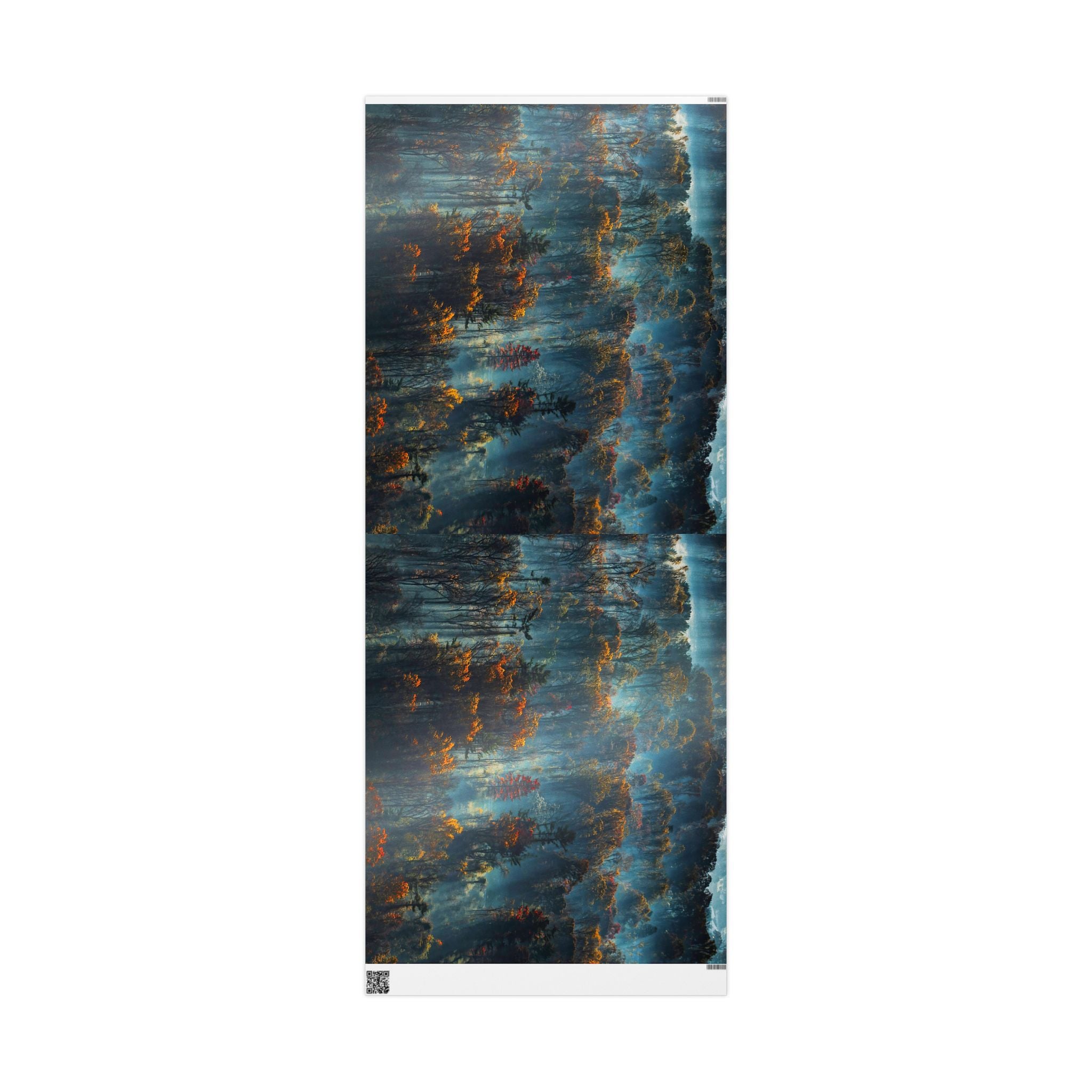 forest-mist-wrapping-paper-nature-gift-wrap-foggy-woods-present-wrap-tree-lover-decorative-paper-outdoor-adventure-crafting-s
