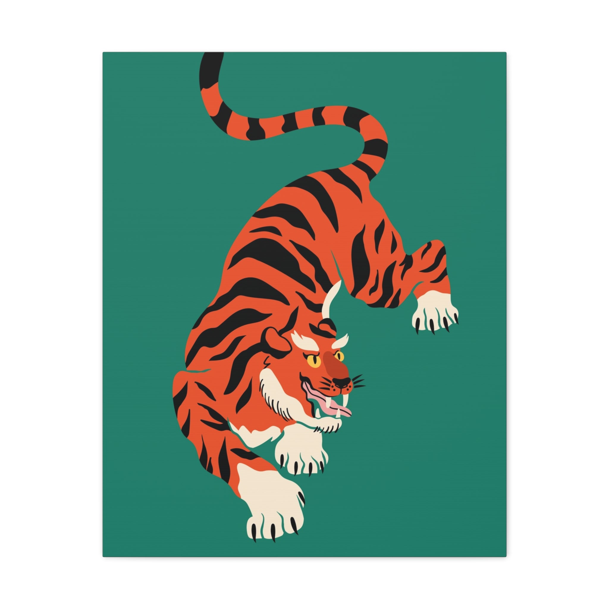 canvas-print-chinese-tiger-art-wall-decor-stretched-matte-canvas-home-decoration-tiger-wall-art-chinese-art-decor-chinese-zod