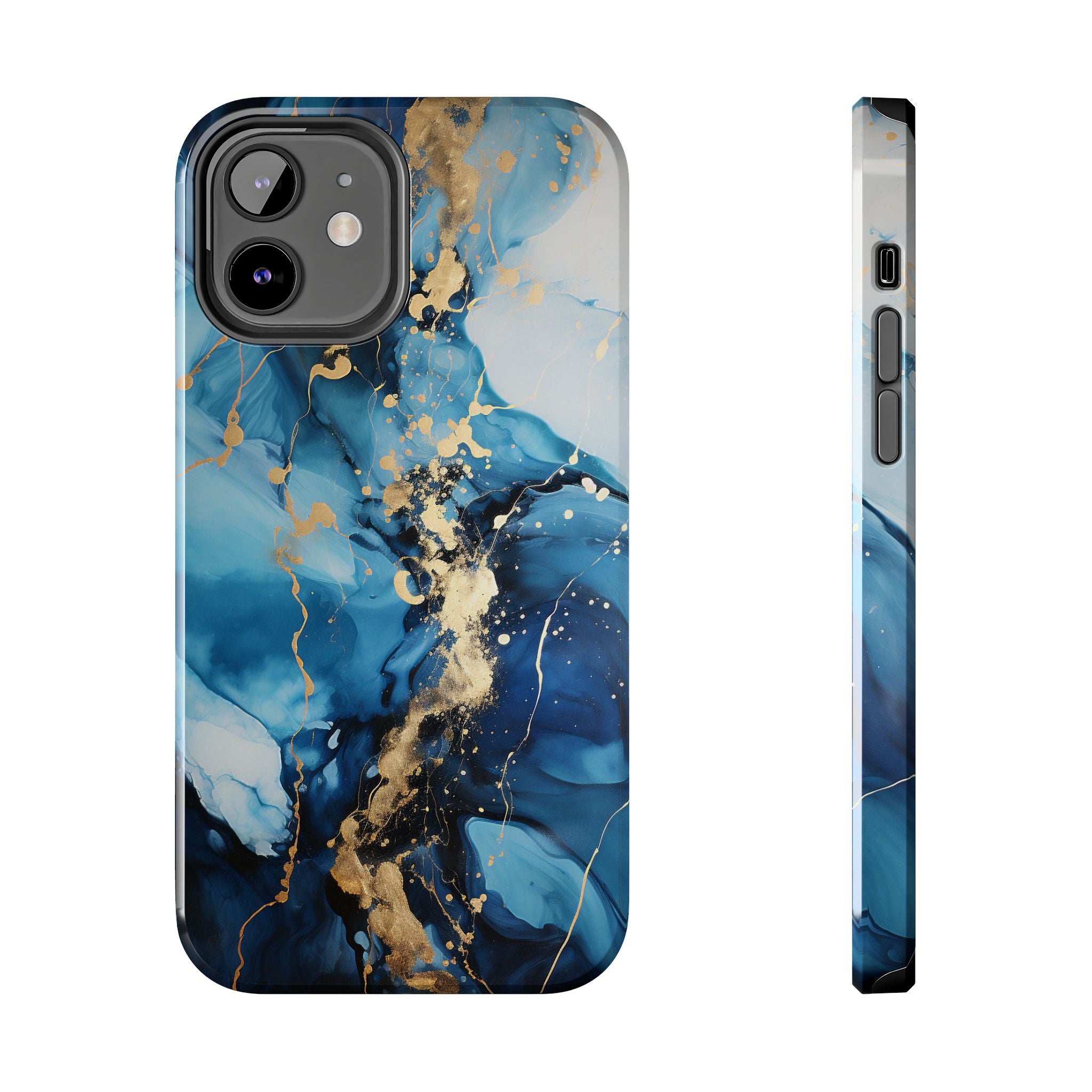 blue-gold-marble-iphone-tough-case-elegant-minimalist-protective-cover-stylish-phone-shell-hard-shell-iphone-case-trendy-acce