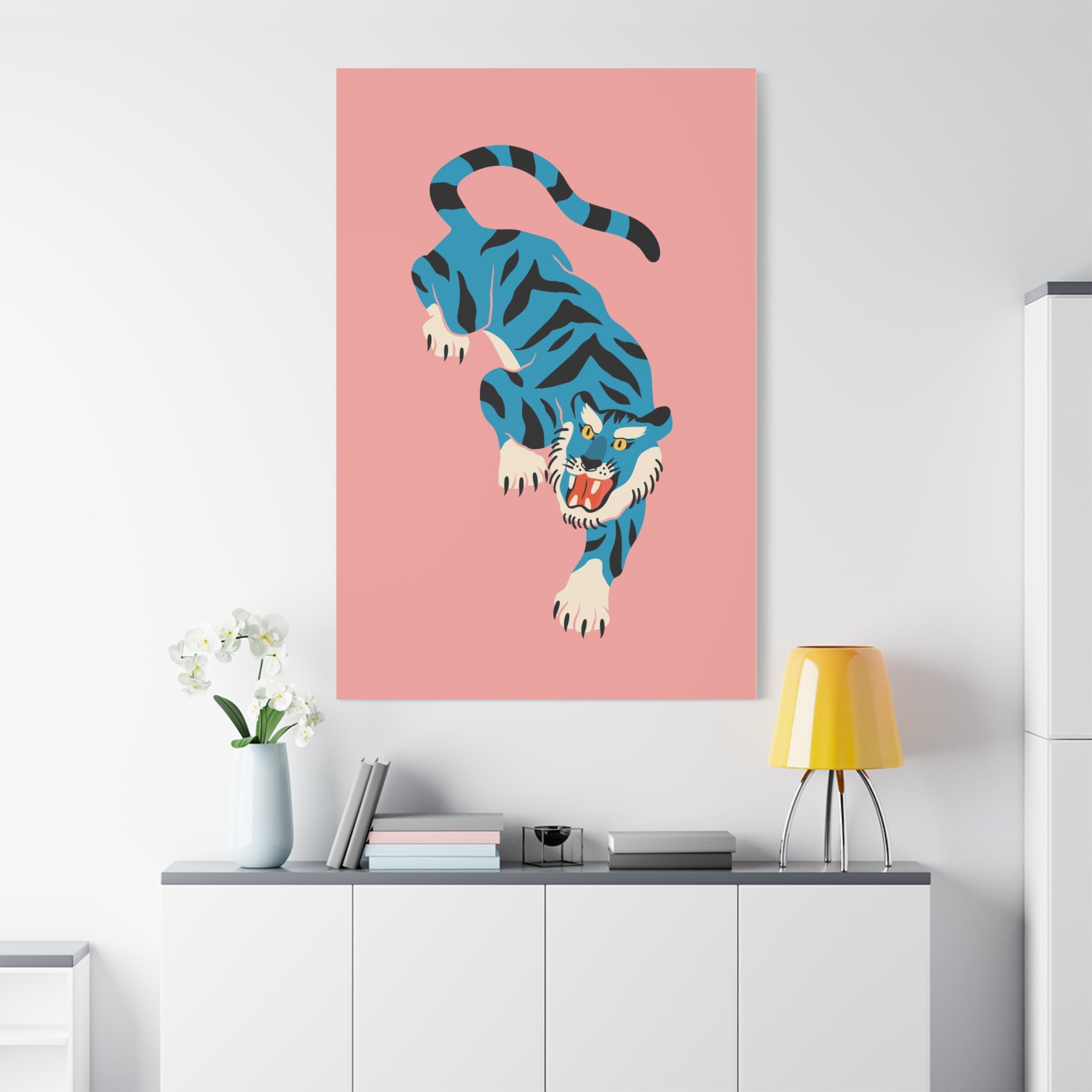 canvas-print-chinese-tiger-art-wall-decor-stretched-matte-canvas-home-decoration-tiger-wall-art-chinese-art-decor-chinese-zod