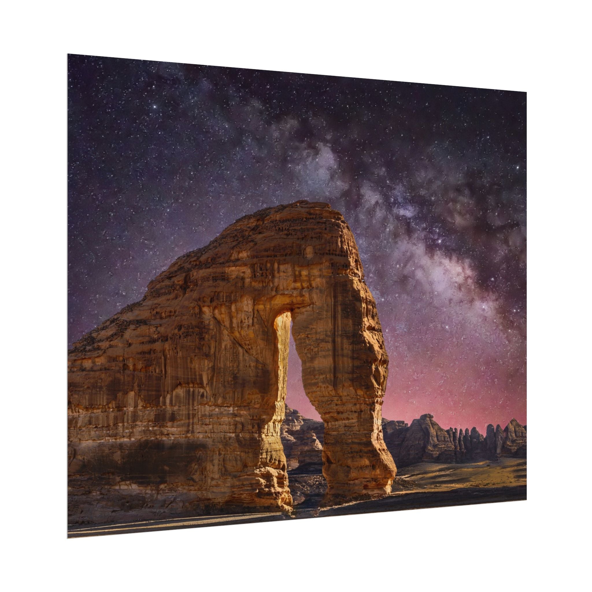 desert-landscape-poster-print-milky-way-poster-wall-art-milky-way-decor-artwork-unique-home-decor-starry-night-picture