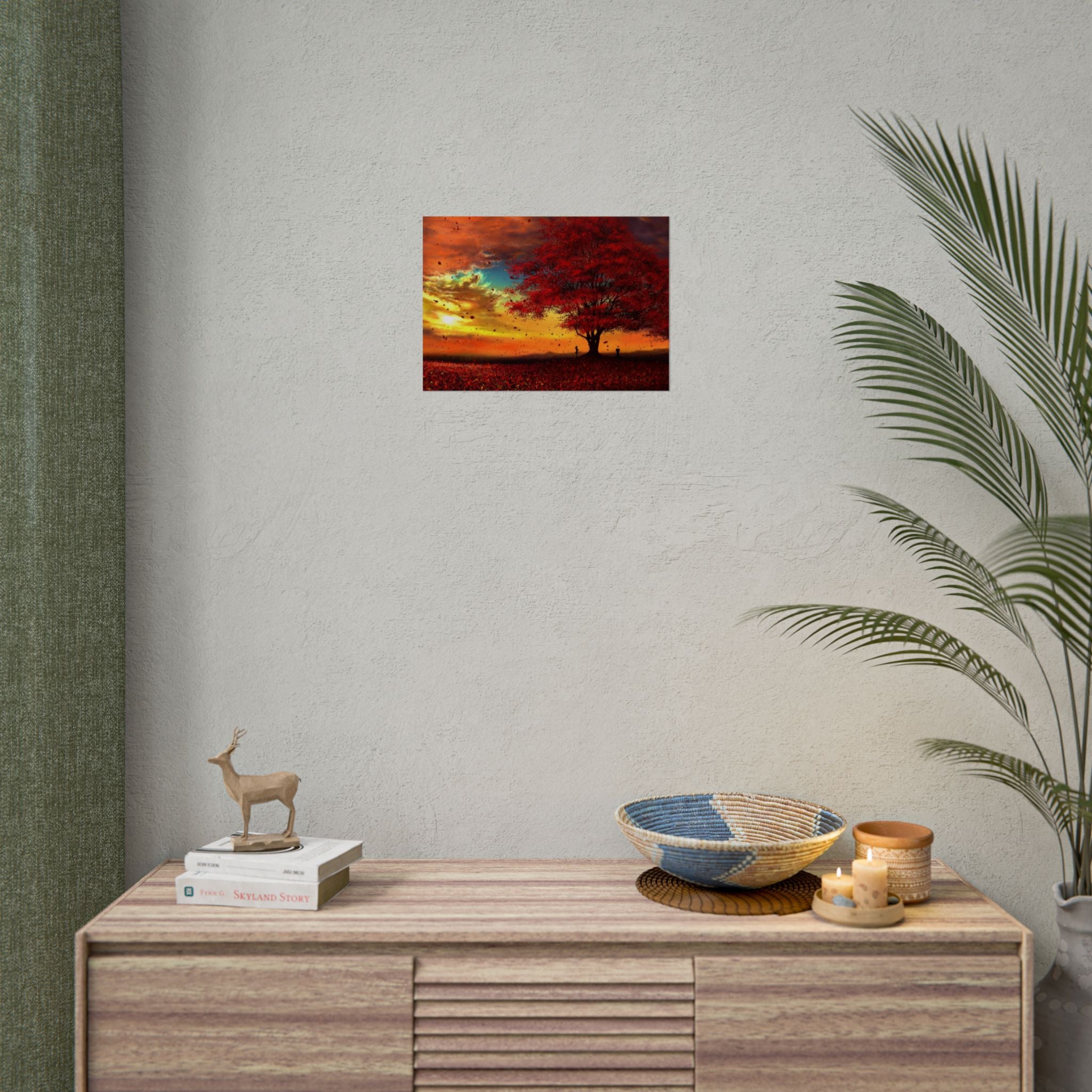 sunset-scenery-autumn-poster-print-wall-art-decor-home-decoration-nature-artwork-gift-idea-wall-hanging