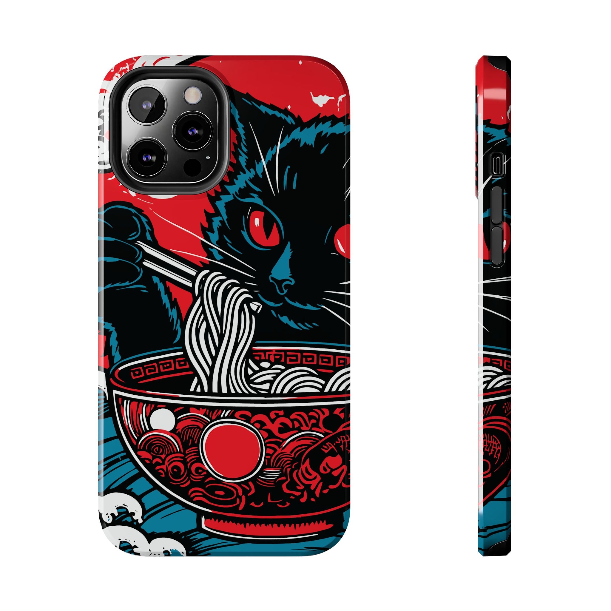 cat-eating-ramen-noodle-tough-iphone-case-japanese-anime-kawaii-protective-cover-anime-lover-gift-unique-iphone-shell-iphone-