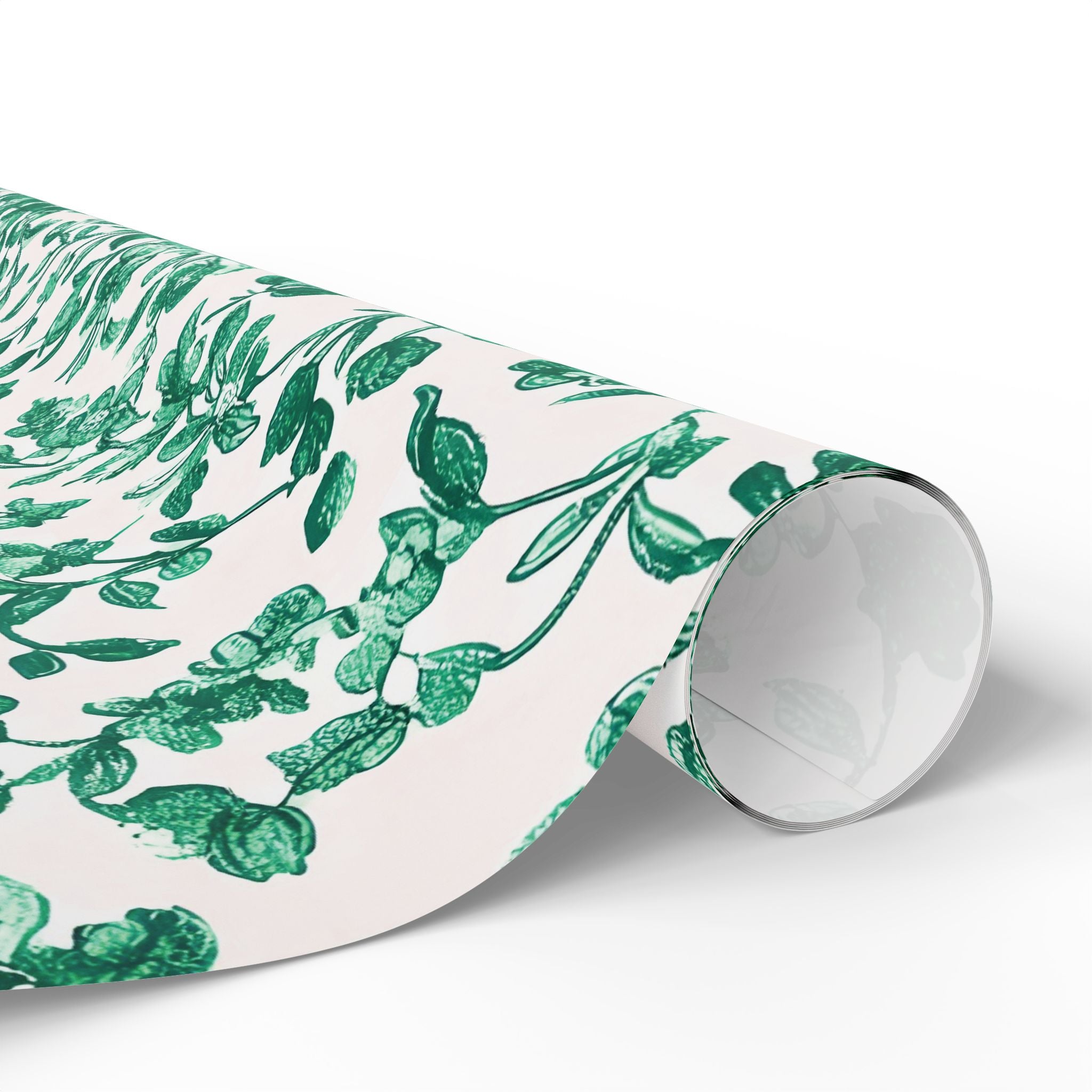wrapping-papers-green-french-toile-floral-elegant-gift-wrap-holiday-gift-wrap-birthday-wrapping-paper-wedding-gift-wrap-chris
