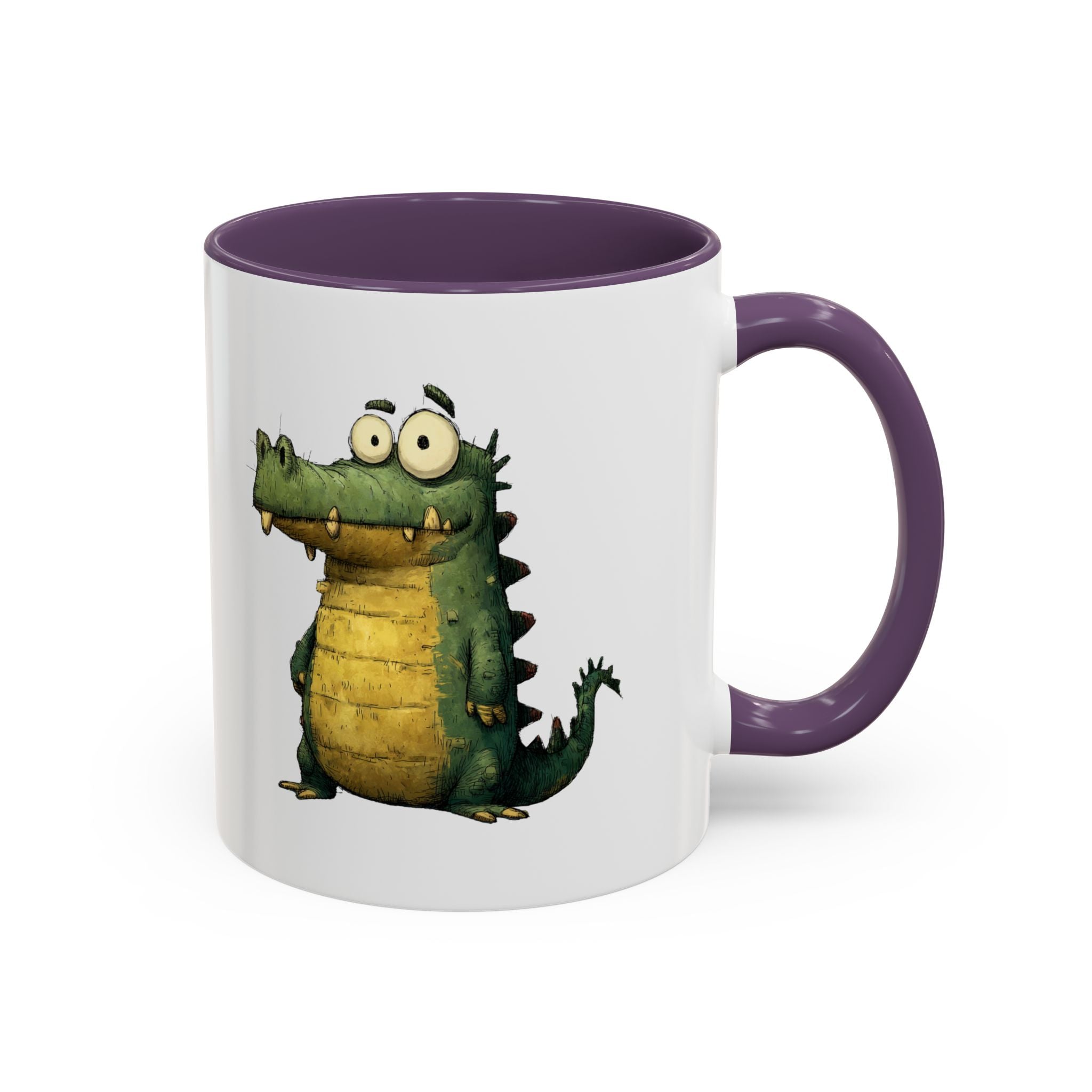 Funny Alligator Accent Coffee Mug | Cute Animal Mug for Nature Lovers, Ideal Gift for Birthdays, Holidays, Home Decor