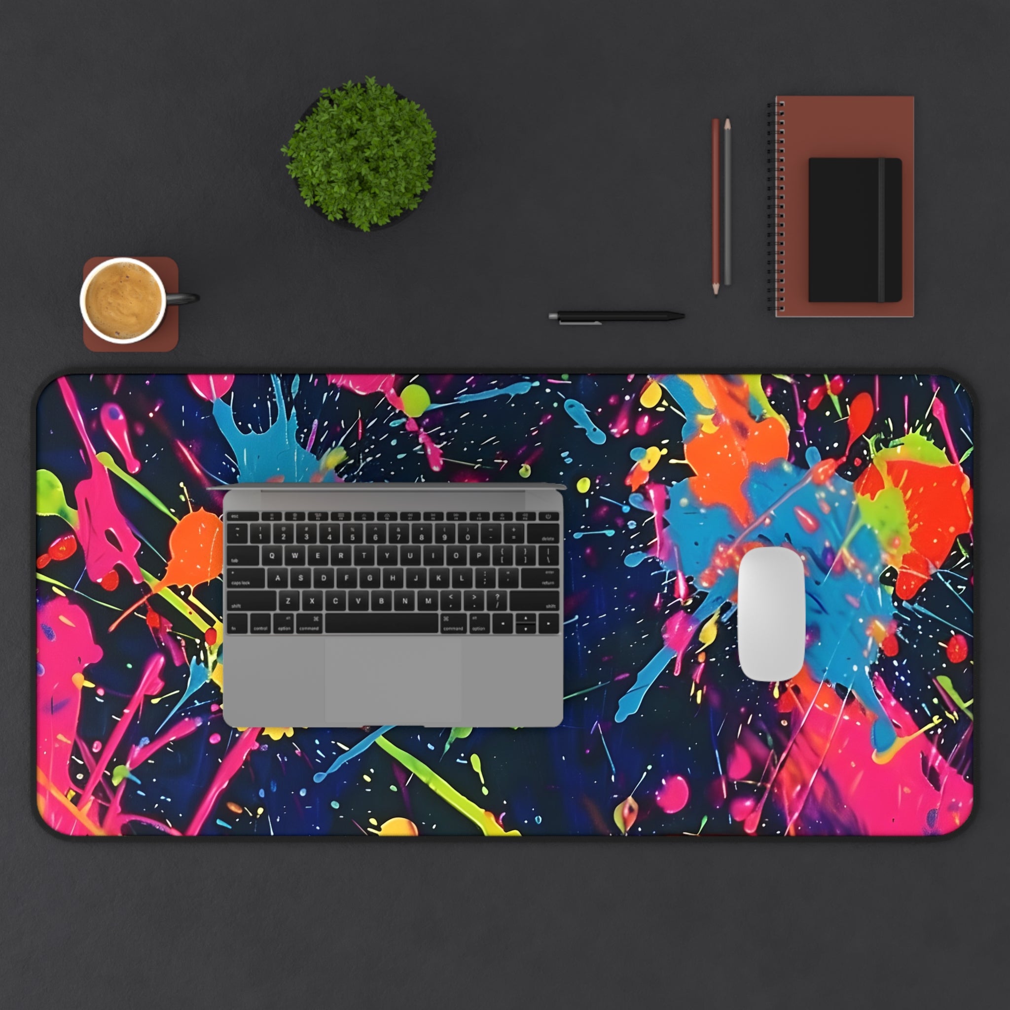 neon-abstract-paint-splatter-desk-mat-colorful-large-gaming-mouse-pad-colorful-work-from-home-desk-accessory-desk-pad