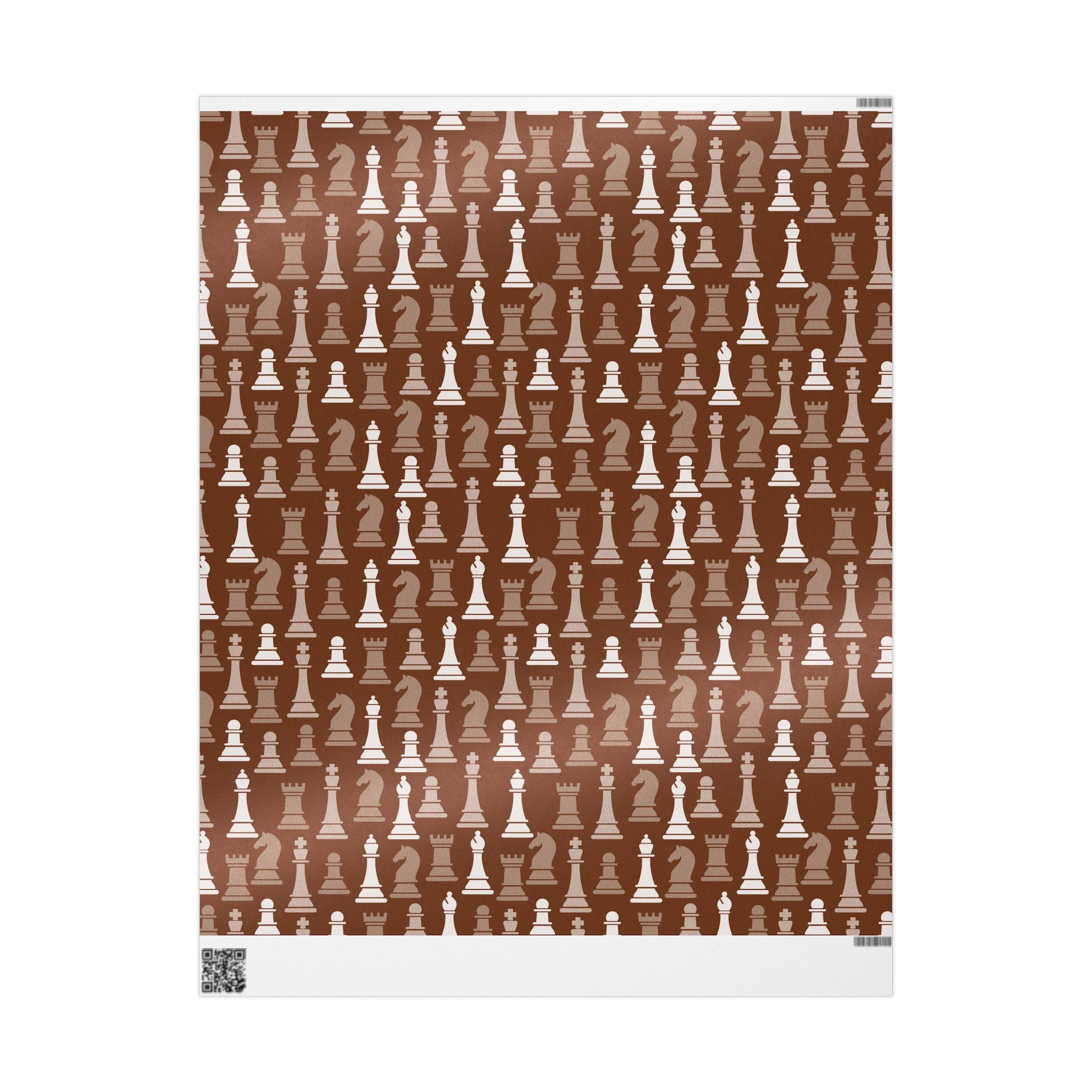 chess-gift-wrapping-papers-black-and-white-wrapping-roll-unique-holiday-present-wrap-game-lover-party-supplies-decorative-pap