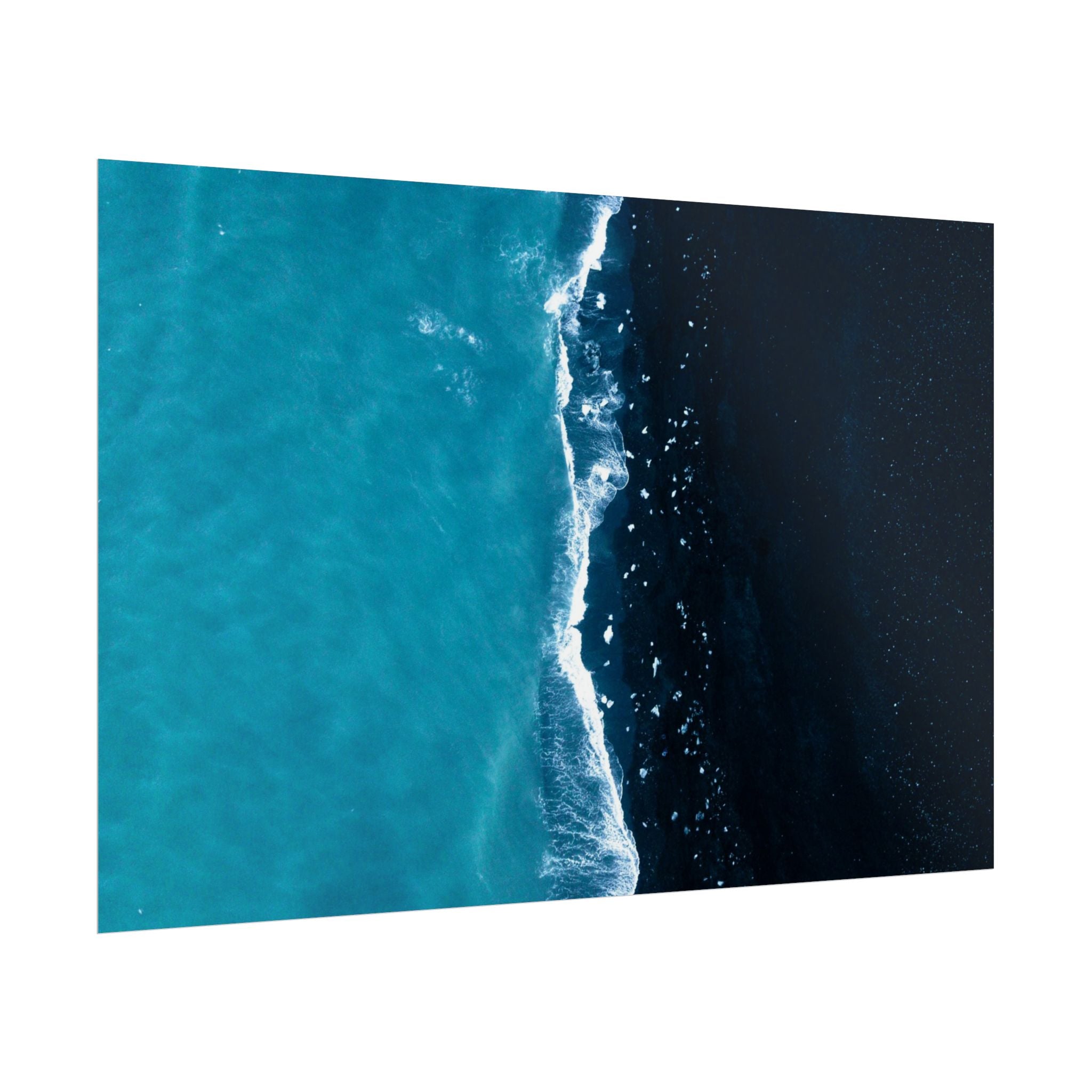 ocean-minimalist-decor-poster-print-beach-wall-art-coastal-photography-blue-ocean-print-sand-landscape-home-office-decoration