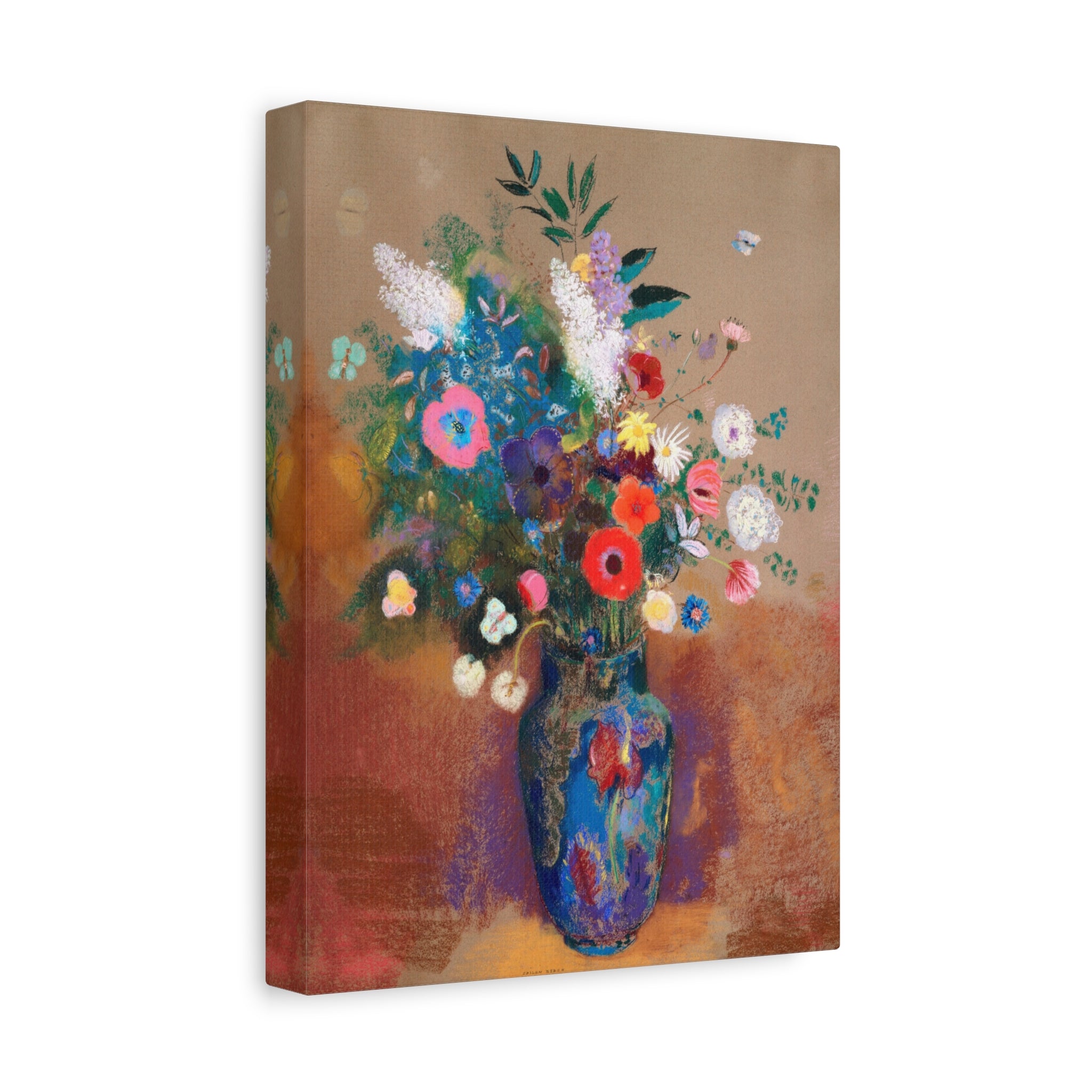 canvas-print-wall-art-odilon-redon-bouquet-of-flowers-home-decor-living-room-stretched-matte-floral-canvas-art-housewarming-g