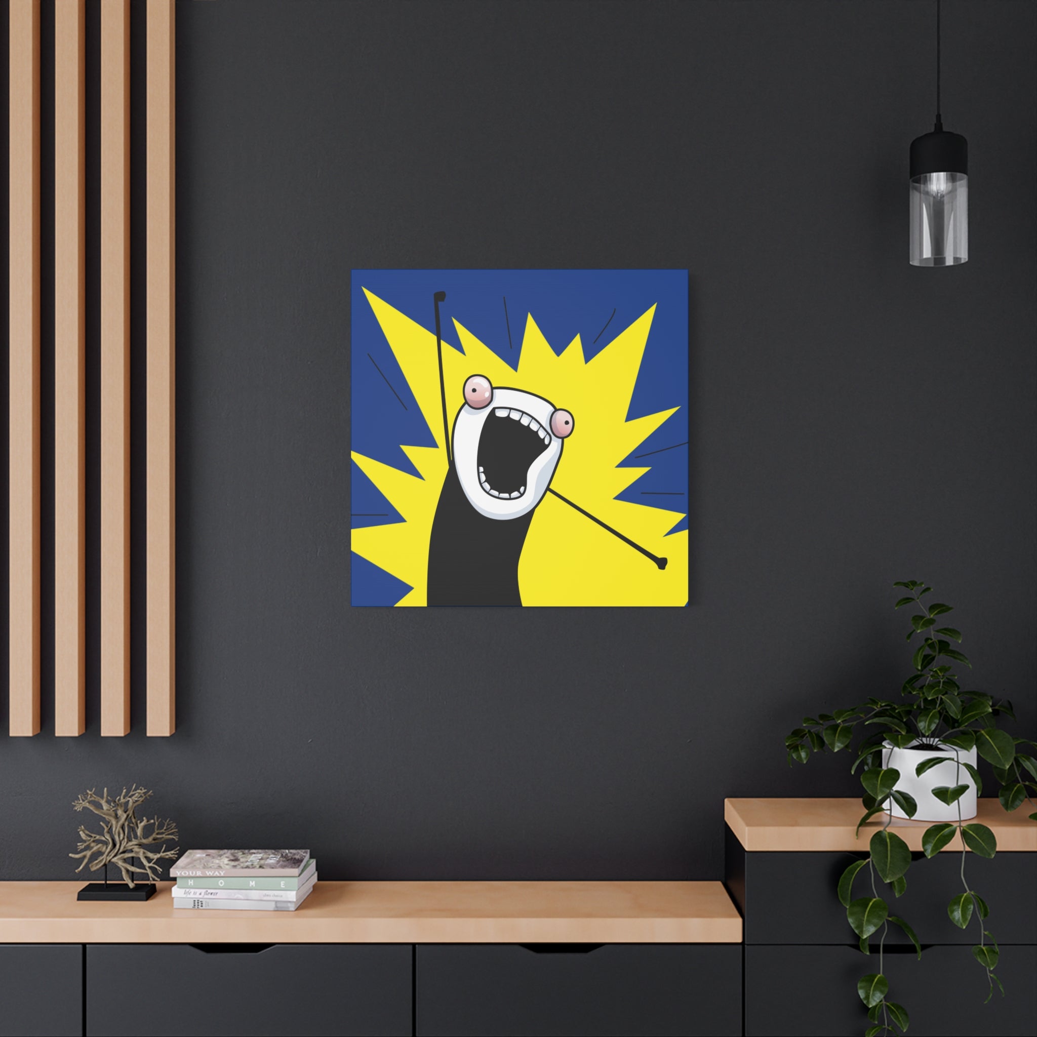 canvas-print-lets-do-it-funny-wall-decor-motivational-decor-matte-stretched-art-inspirational-quote-poster-office-decor-funny