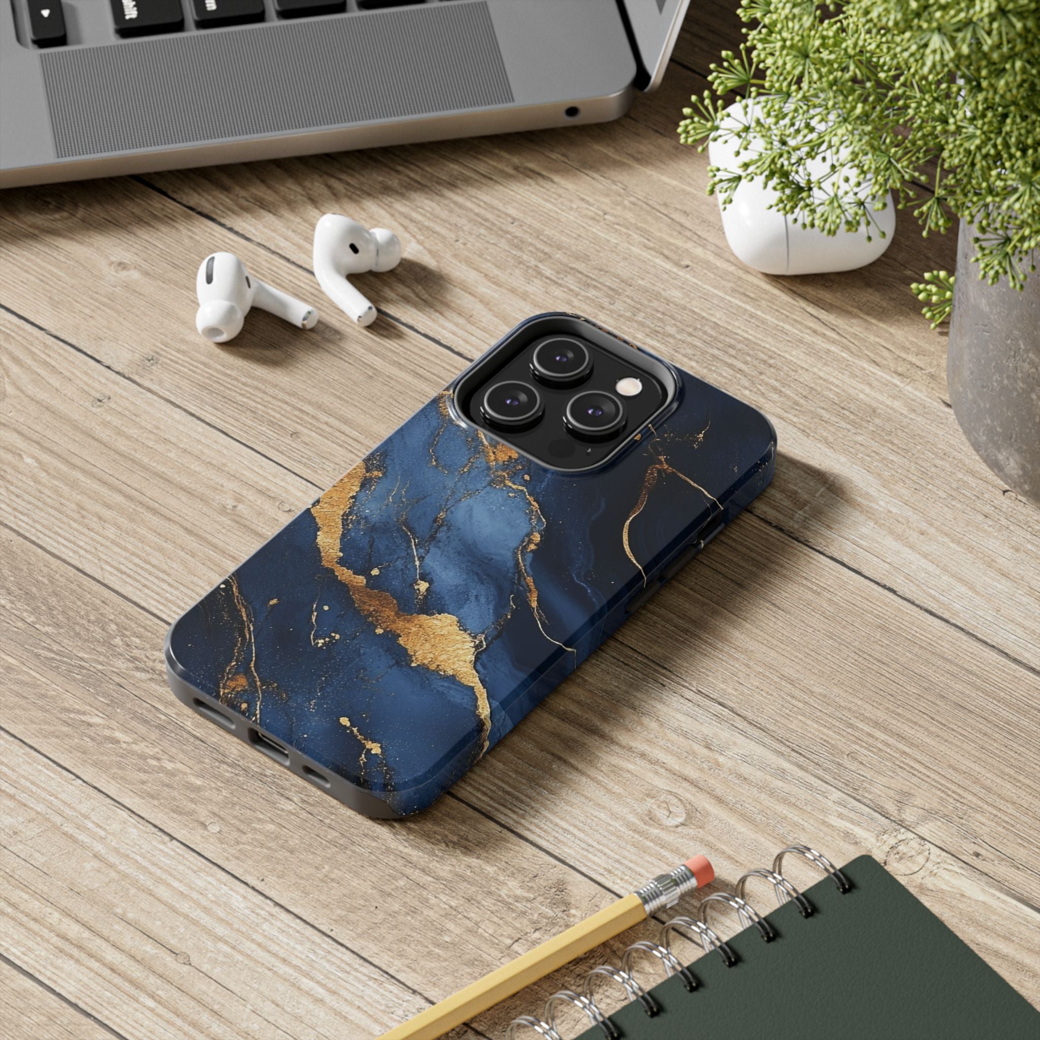 blue-gold-marble-iphone-tough-case-elegant-minimalist-protective-cover-stylish-phone-shell-hard-shell-iphone-case-trendy-acce