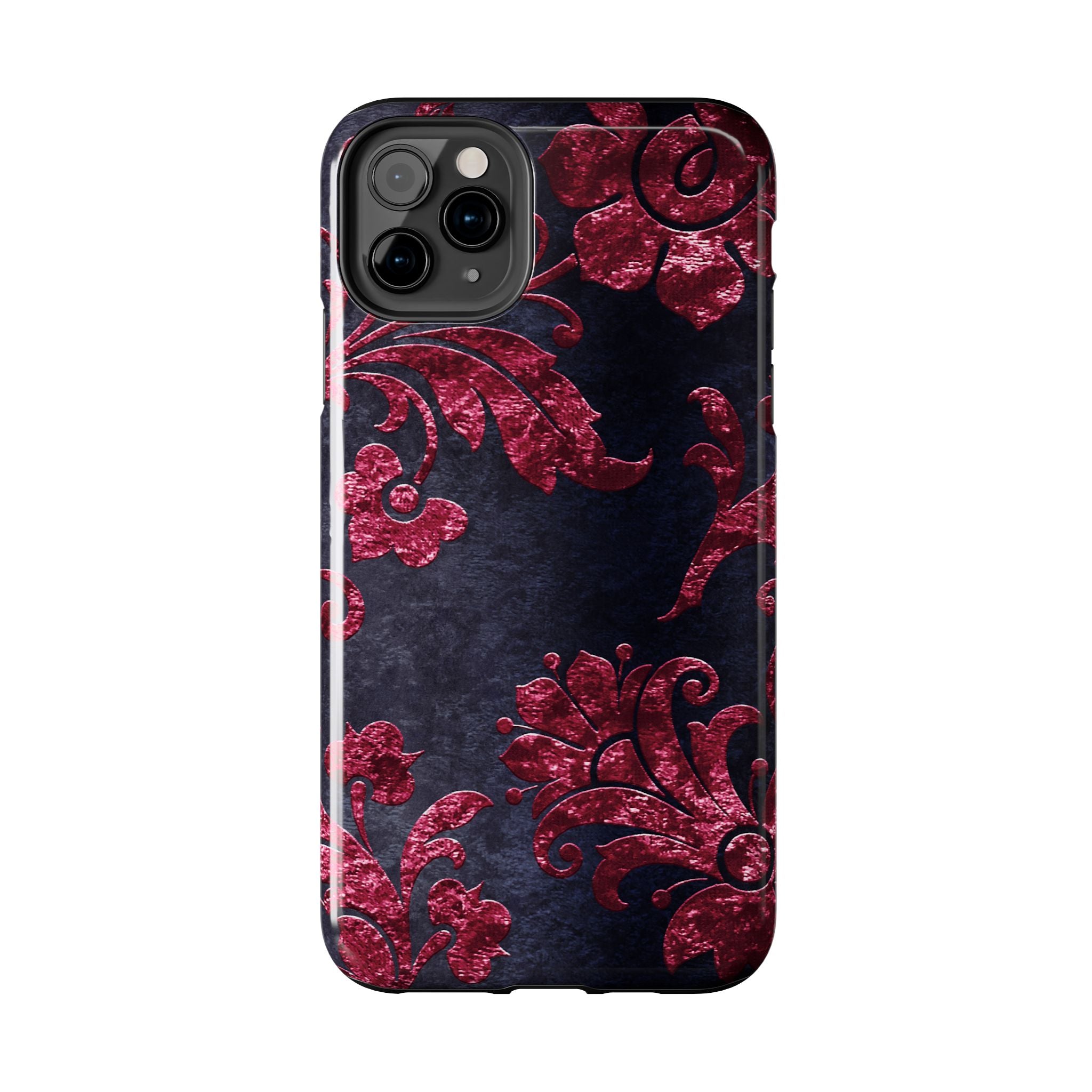 embossed-burgundy-velvet-tough-iphone-case-protective-iphone-cover-heavy-duty-iphone-case-rugged-phone-case-durable-smartphon