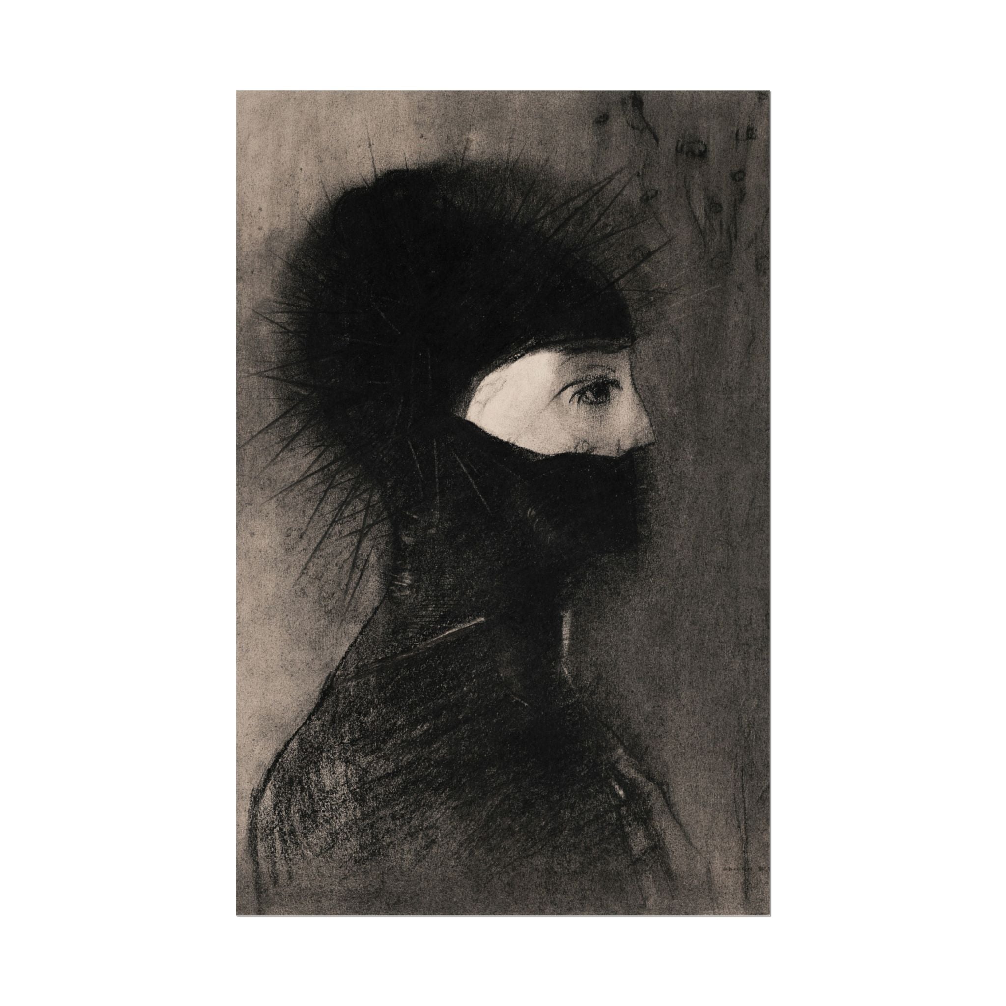 armor-by-odilon-redon-poster-print-vintage-woman-illustration-post-impressionism-art-wall-decor
